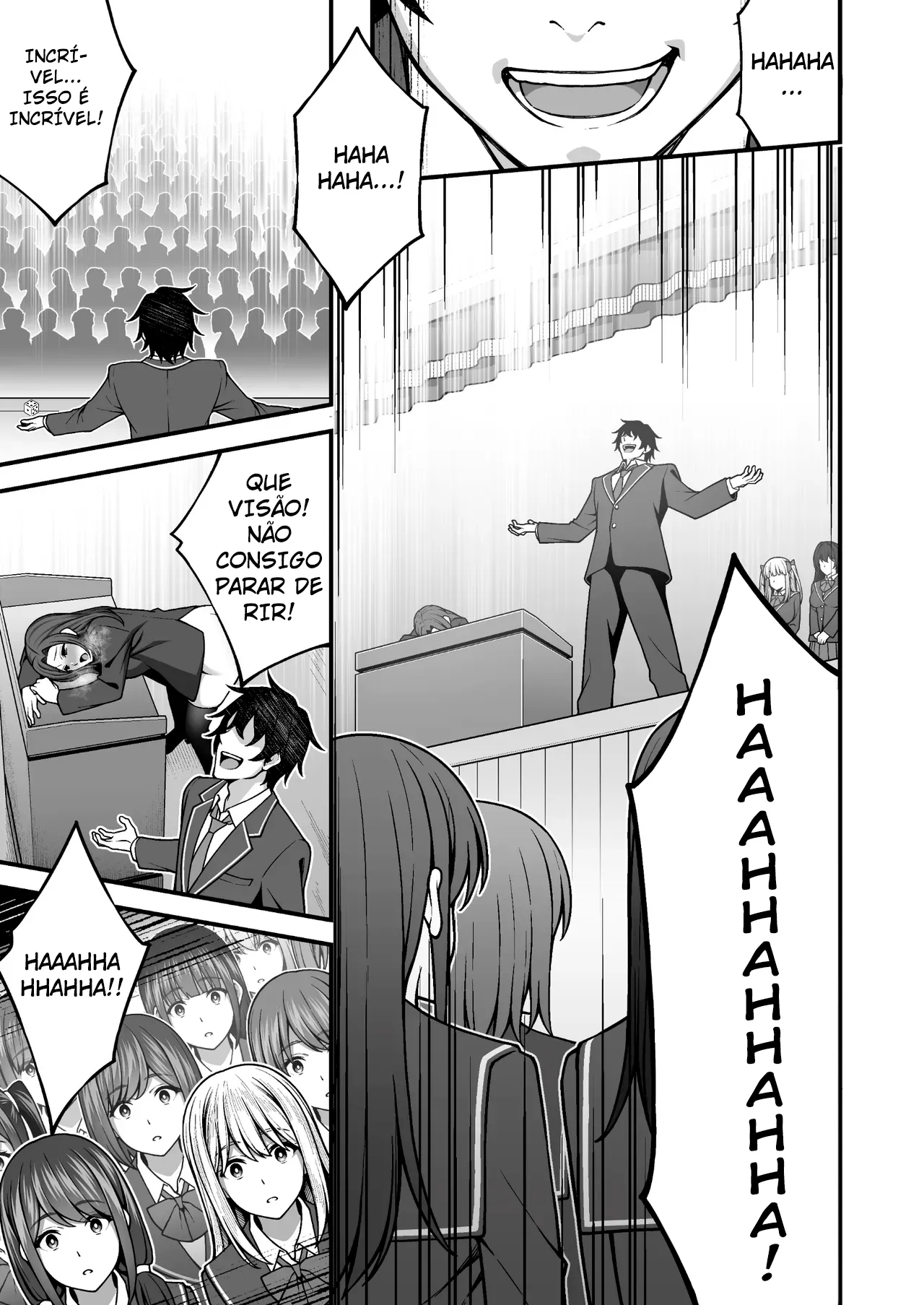 [Doushoku (INAGITA)] Saimin Gakuen 5 Saiminjutsu de Yari Houdai no Gakuen Harem o Te ni Ireta Ore [Portuguese-BR] [Digital] Bildnummer 3