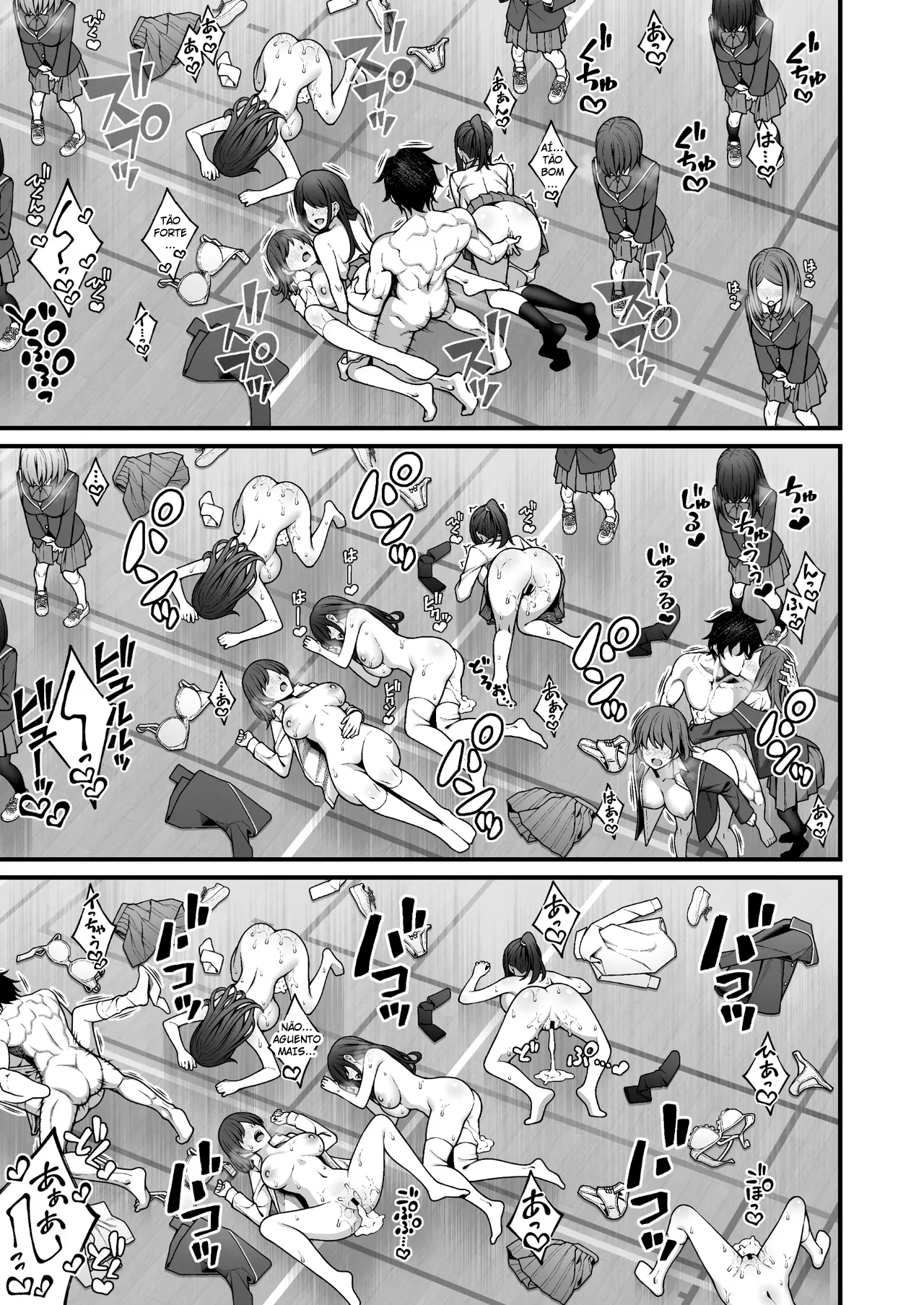 [Doushoku (INAGITA)] Saimin Gakuen 5 Saiminjutsu de Yari Houdai no Gakuen Harem o Te ni Ireta Ore [Portuguese-BR] [Digital] Bildnummer 13