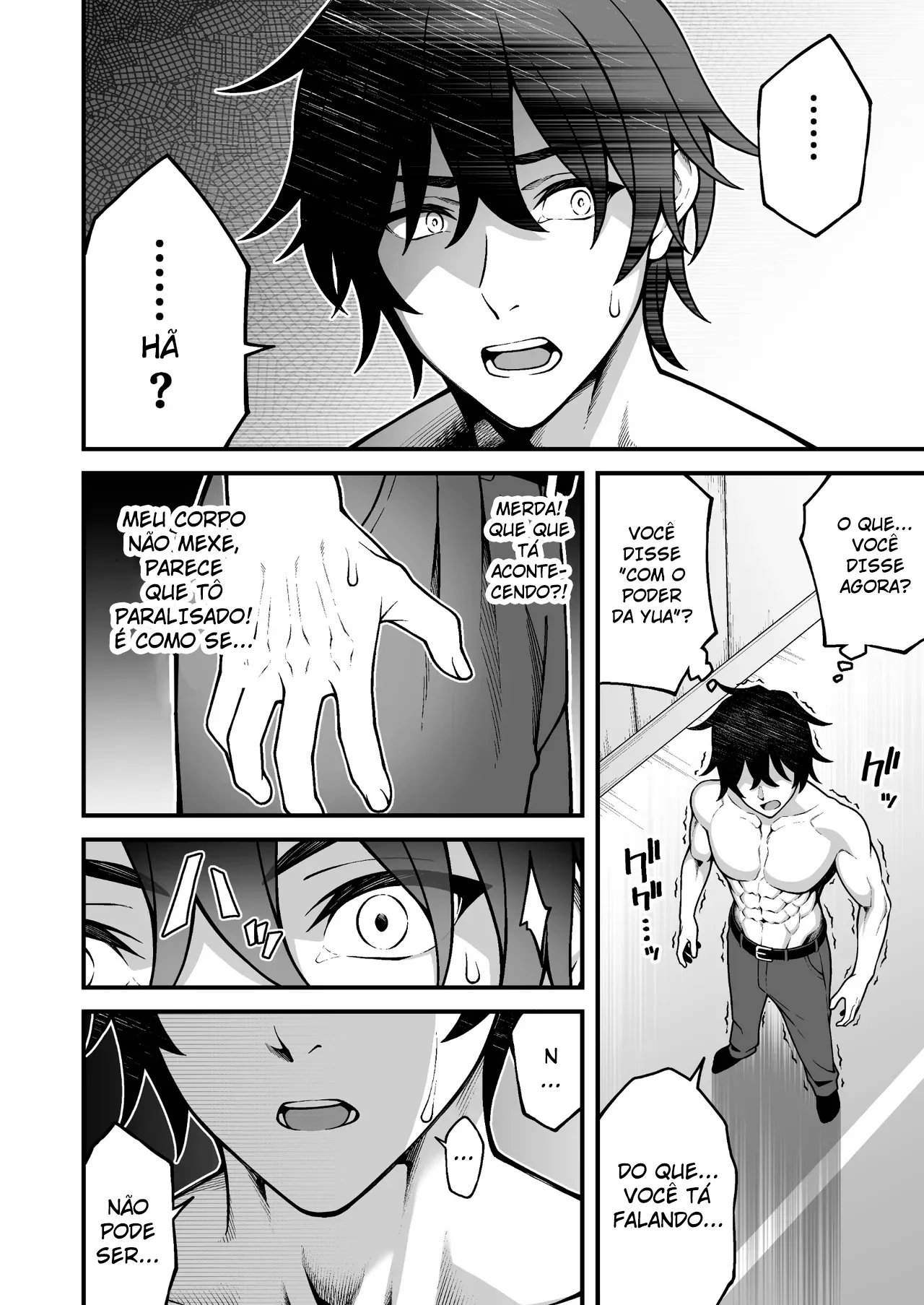 [Doushoku (INAGITA)] Saimin Gakuen 5 Saiminjutsu de Yari Houdai no Gakuen Harem o Te ni Ireta Ore [Portuguese-BR] [Digital] Bildnummer 16