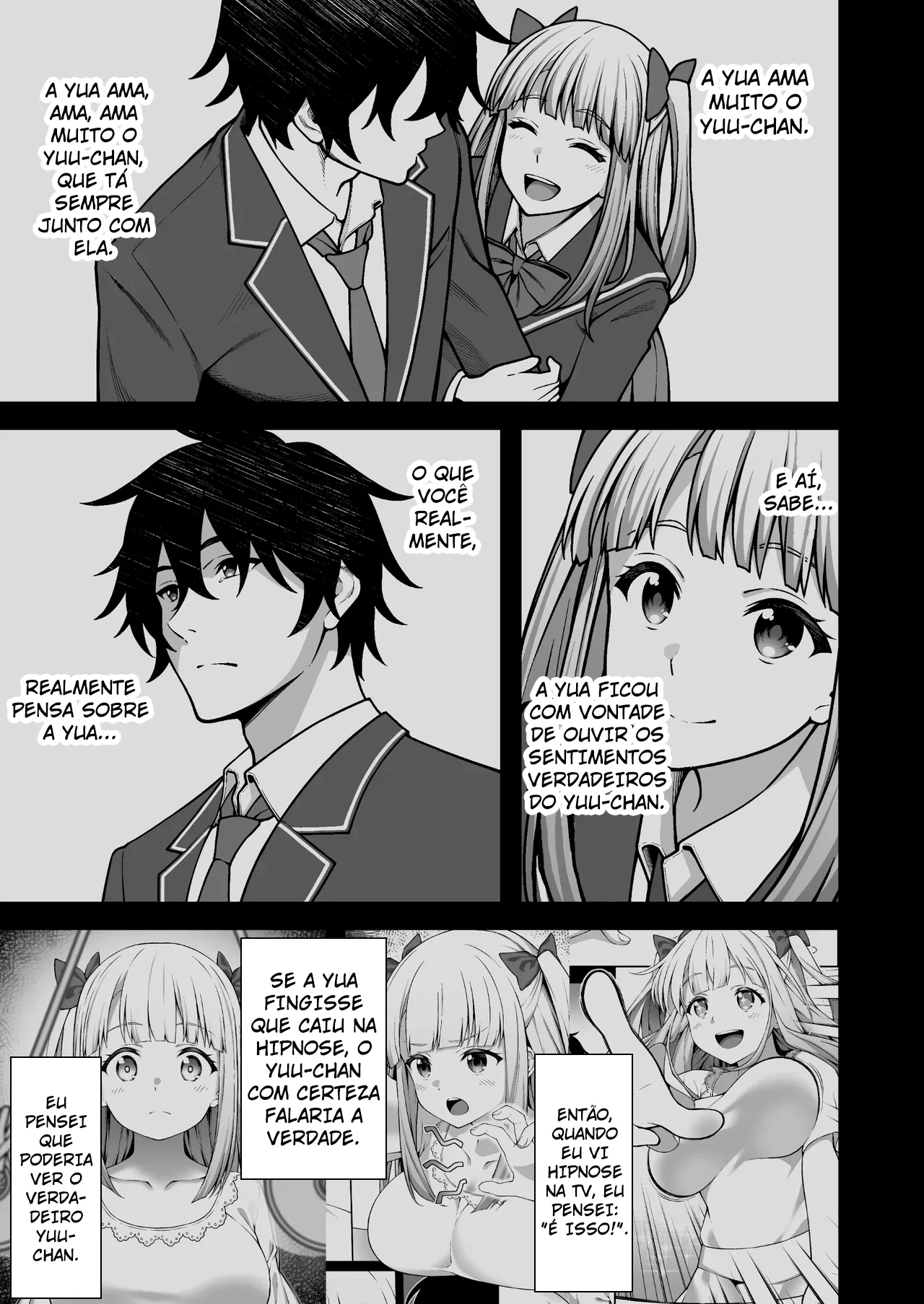 [Doushoku (INAGITA)] Saimin Gakuen 5 Saiminjutsu de Yari Houdai no Gakuen Harem o Te ni Ireta Ore [Portuguese-BR] [Digital] Bildnummer 19