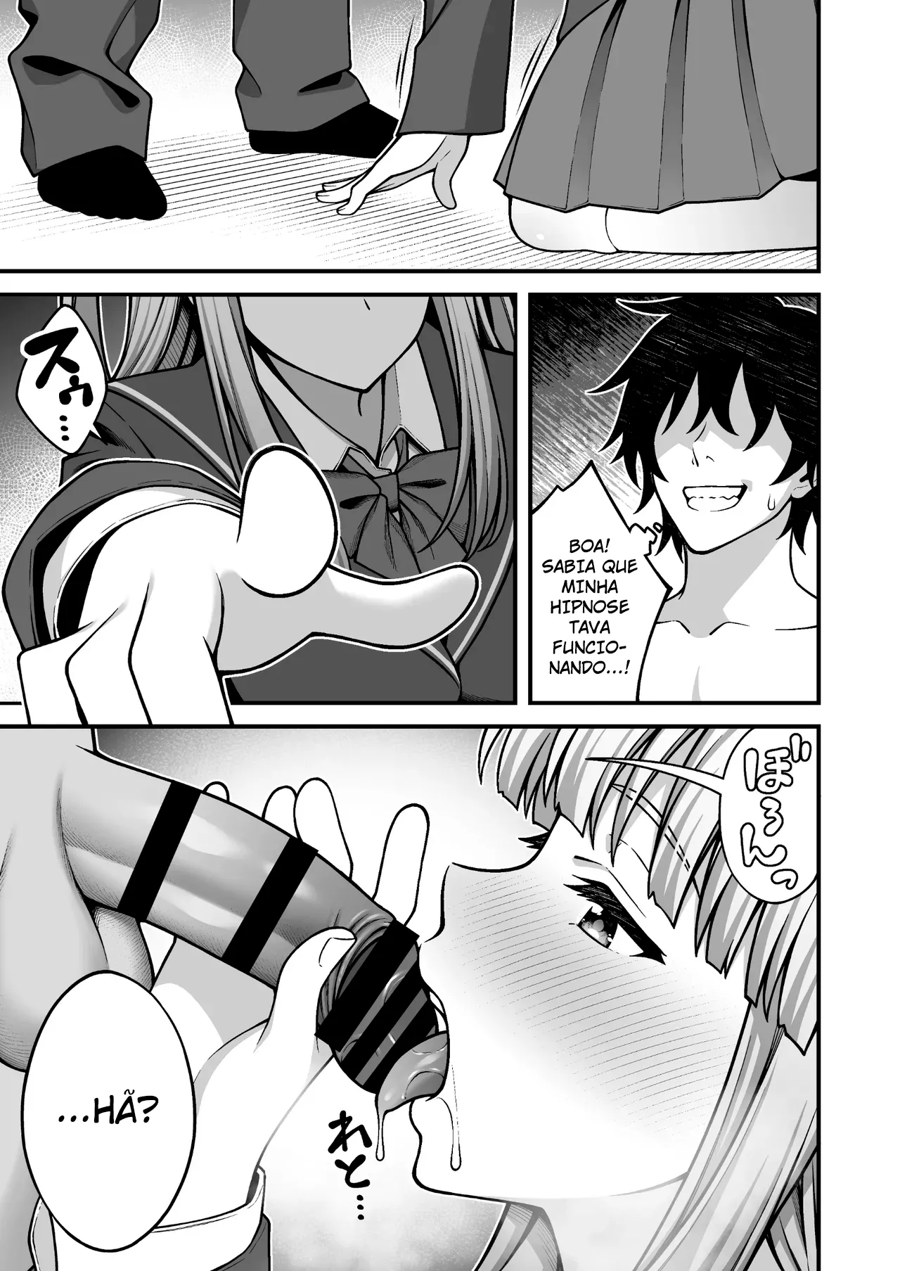 [Doushoku (INAGITA)] Saimin Gakuen 5 Saiminjutsu de Yari Houdai no Gakuen Harem o Te ni Ireta Ore [Portuguese-BR] [Digital] Bildnummer 25