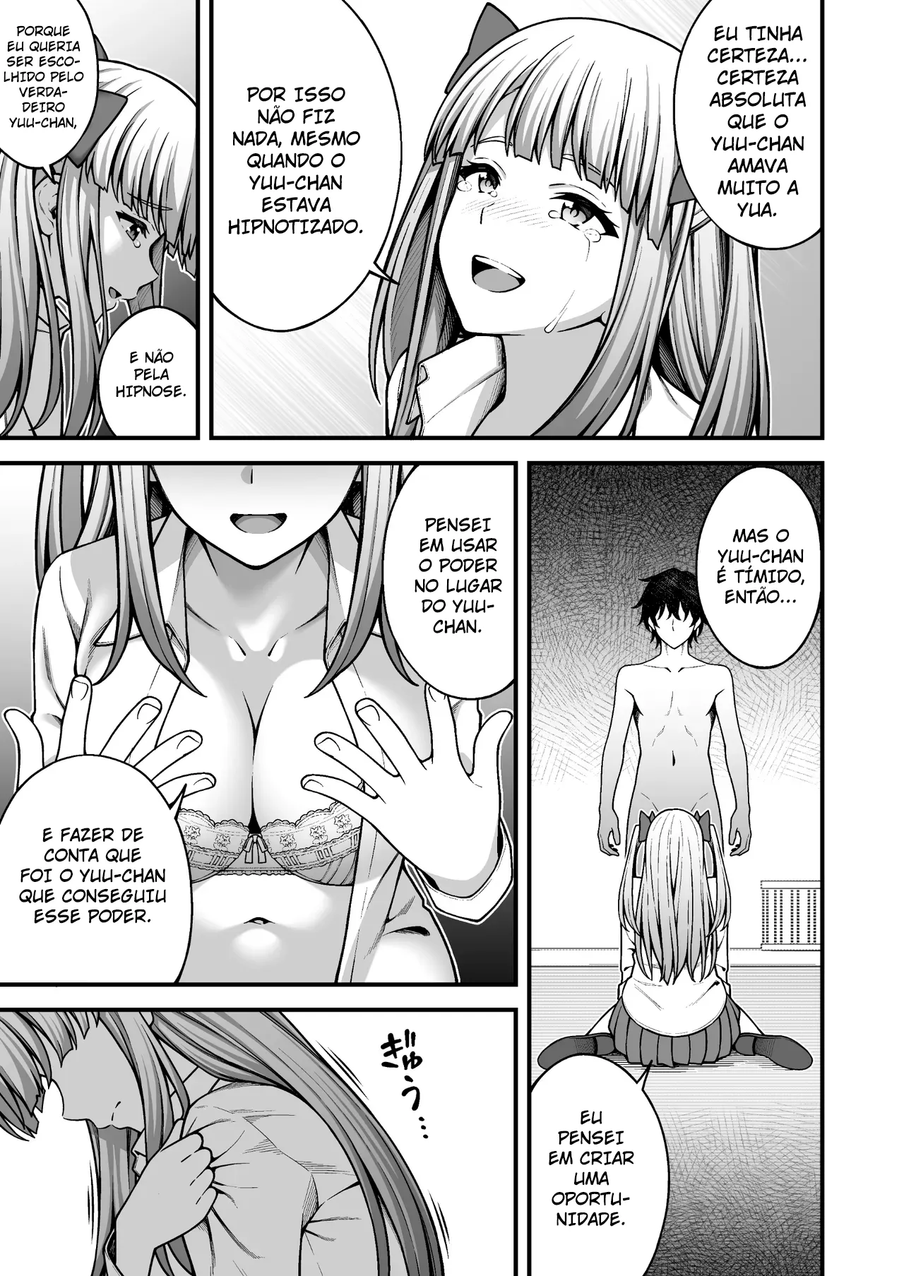 [Doushoku (INAGITA)] Saimin Gakuen 5 Saiminjutsu de Yari Houdai no Gakuen Harem o Te ni Ireta Ore [Portuguese-BR] [Digital] Bildnummer 29