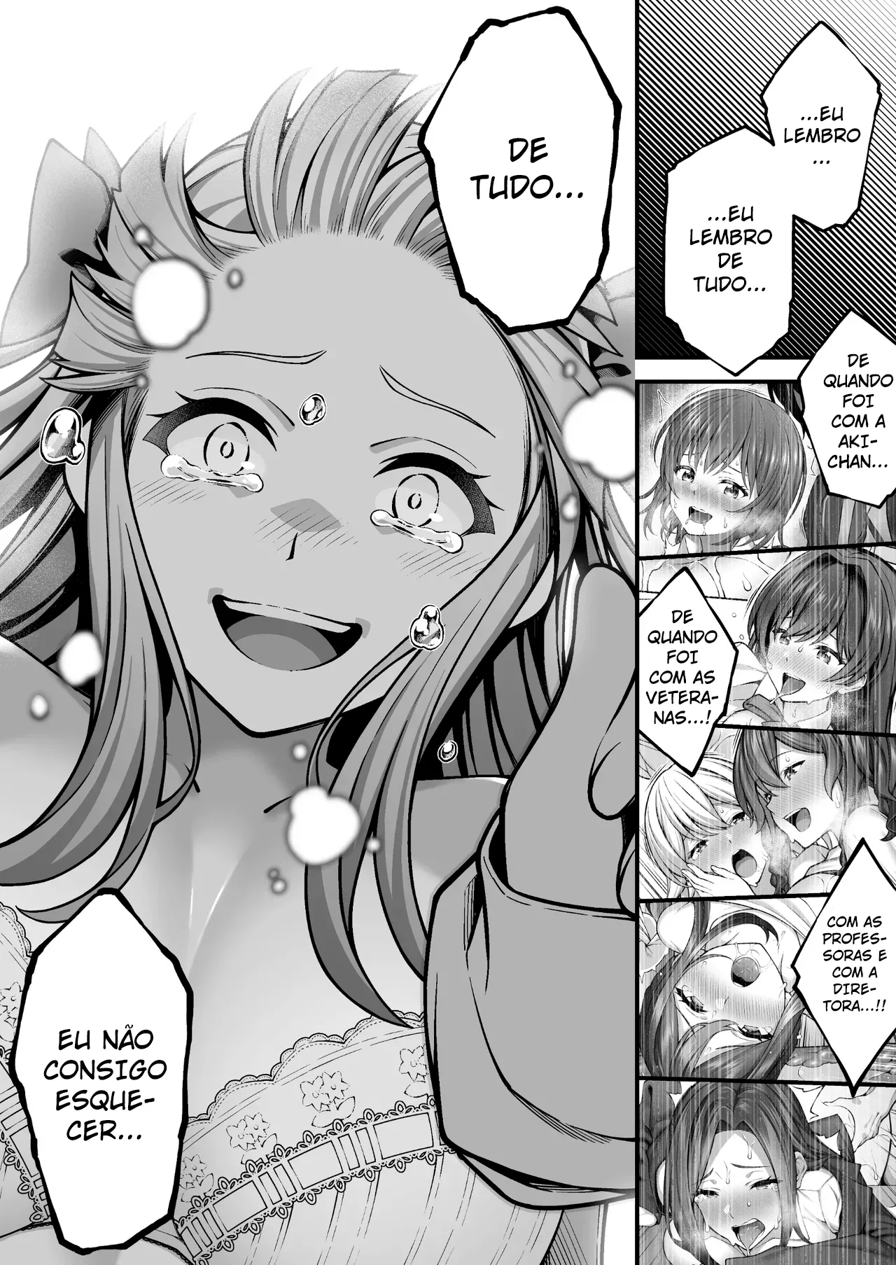 [Doushoku (INAGITA)] Saimin Gakuen 5 Saiminjutsu de Yari Houdai no Gakuen Harem o Te ni Ireta Ore [Portuguese-BR] [Digital] Bildnummer 32