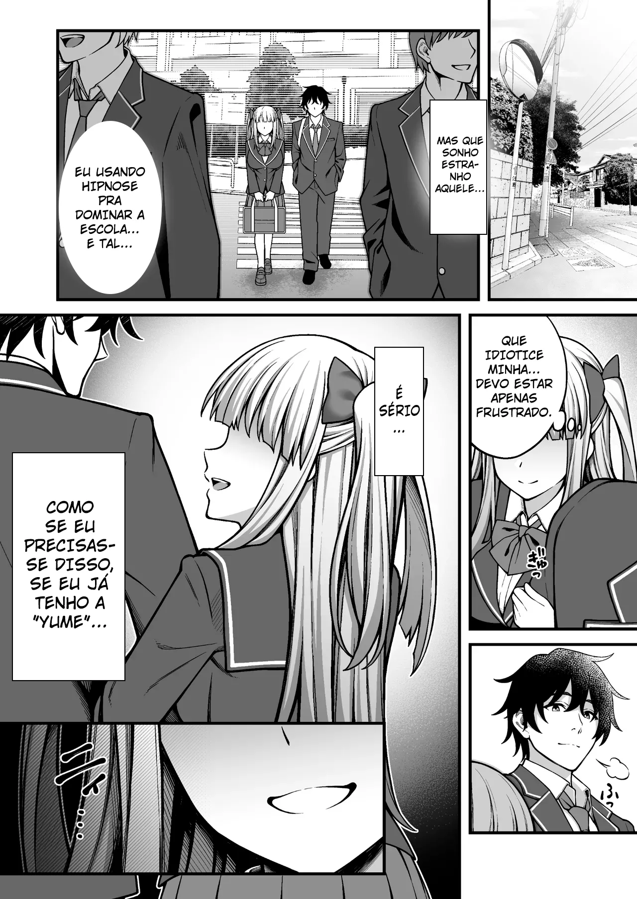 [Doushoku (INAGITA)] Saimin Gakuen 5 Saiminjutsu de Yari Houdai no Gakuen Harem o Te ni Ireta Ore [Portuguese-BR] [Digital] Bildnummer 56