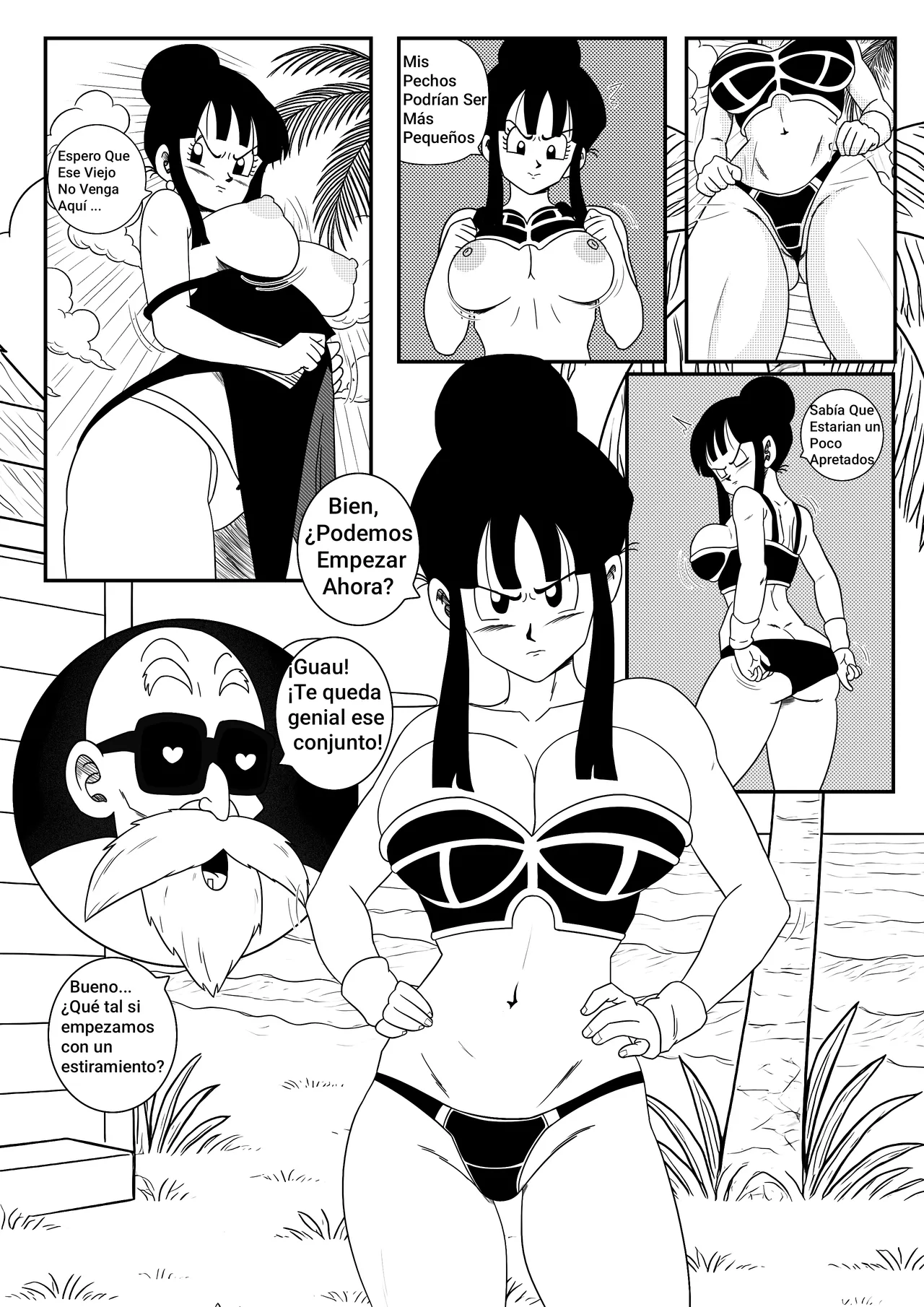 Chichi x Roshi The Ultimate Training image number 9