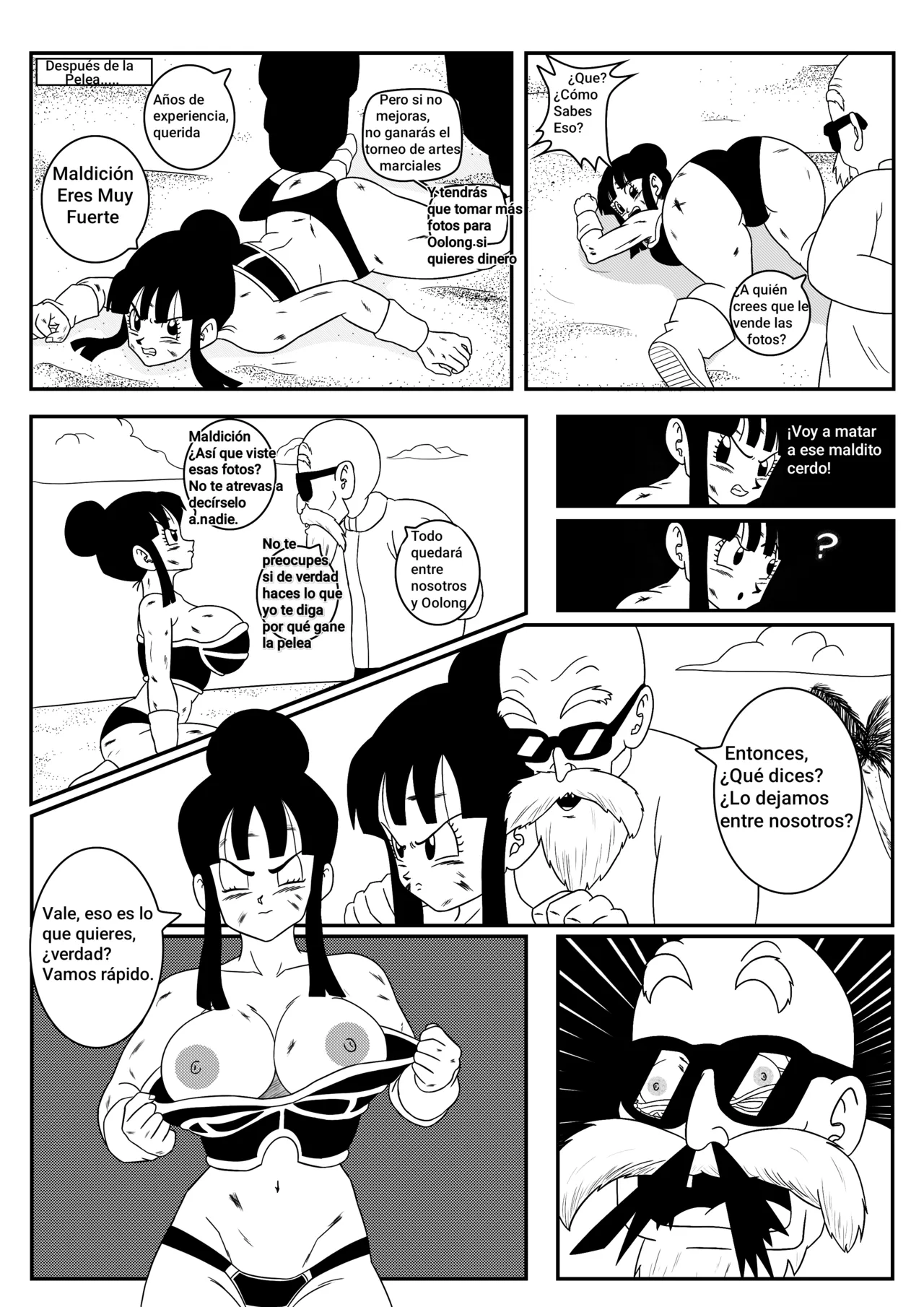 Chichi x Roshi The Ultimate Training image number 14