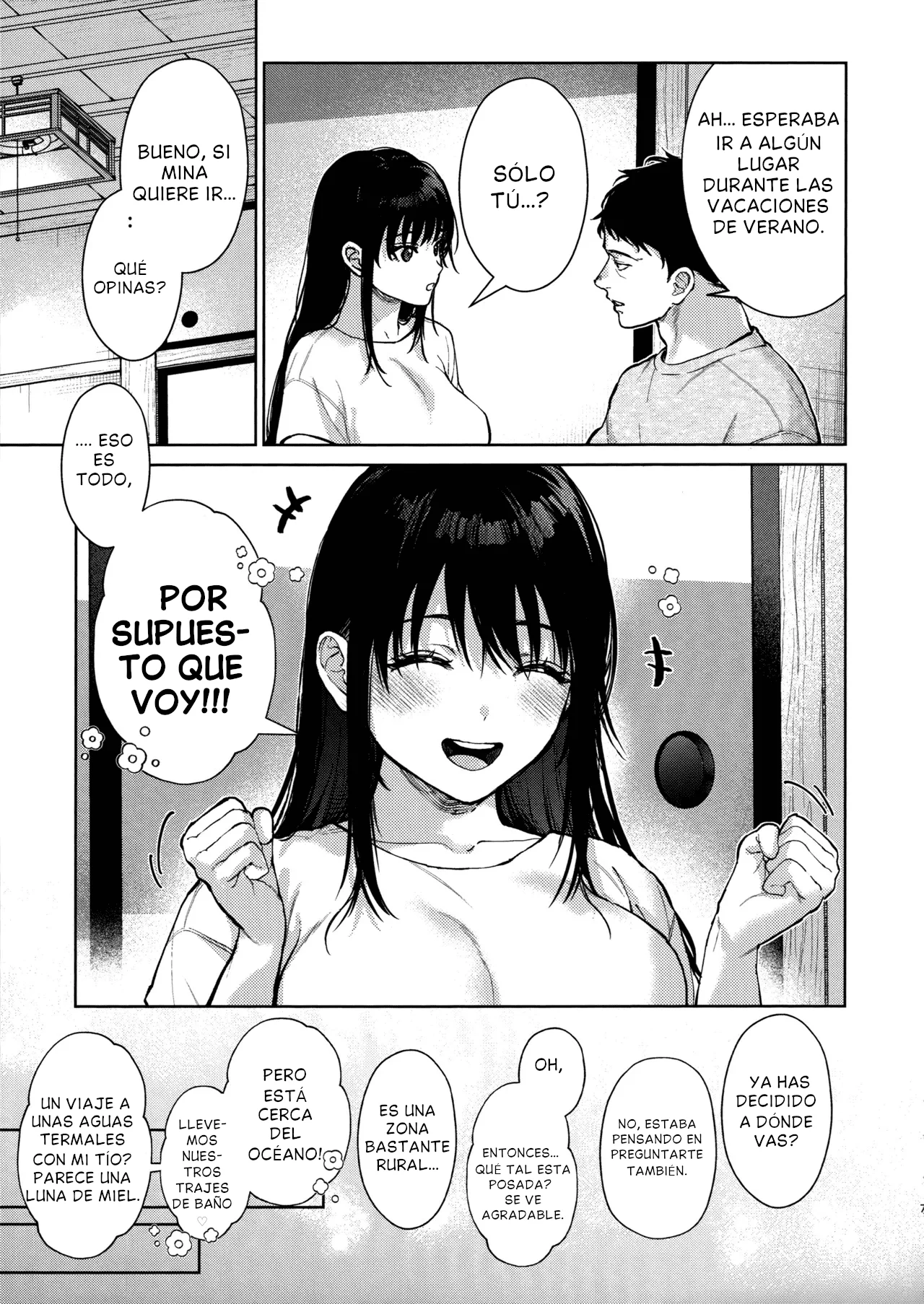 (C106) [Renainou (Mizuyuki)] Watashi ni wa Oji-san Shika Inai Kouhen｜Solo tengo a mi tío -Segunda Parte- [Spanish] [Yisus Translations] Bildnummer 6