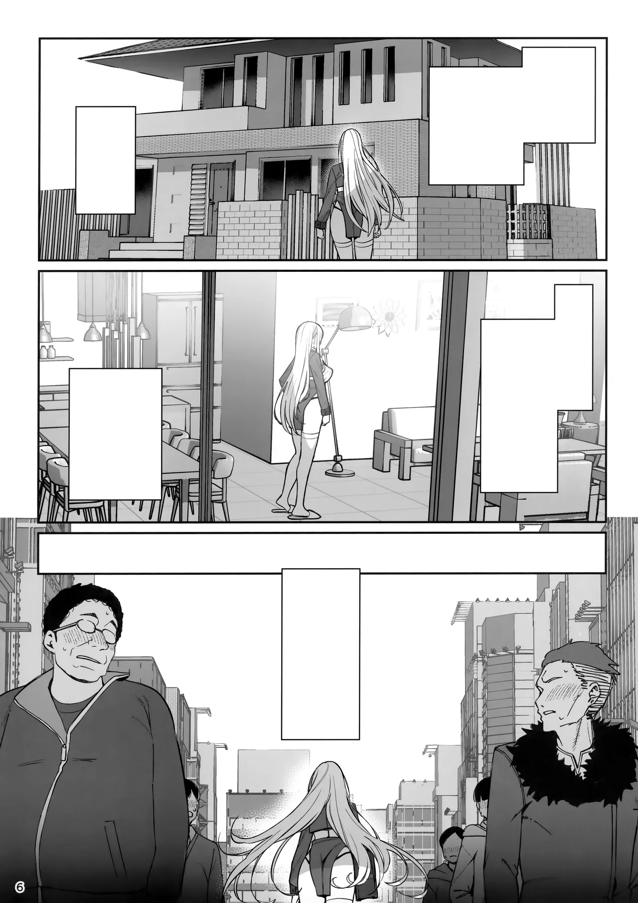 (C106) [Ranshi to Kimi to. (santa)] Taisetsu ni Ningen Toshite Sodate te Itadaita no ni Onaho de [Textless] Bildnummer 6