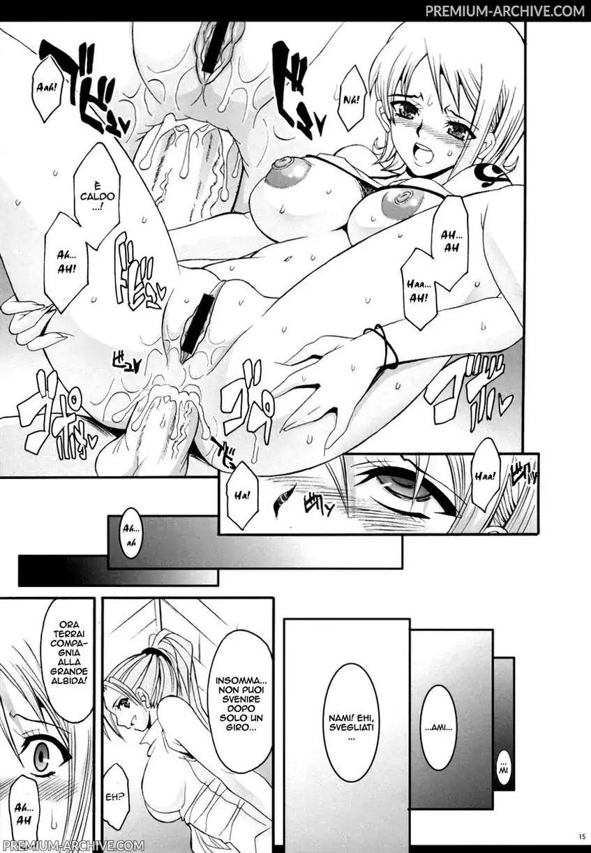 (C70) [Youkai Tamanokoshi (CHIRO)] SILENT SEA vol.2 | Vendetta a Silent Sea 2 (One Piece) [Italian] numero di immagine  14