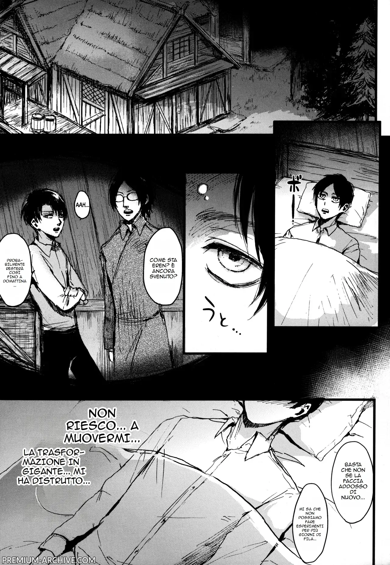 (C92) [plantain (Nichii)] ASSAULT ON YAMAGOYA harlem | Attacco al Rifugio (Shingeki no Kyojin) [Italian] 2eme image