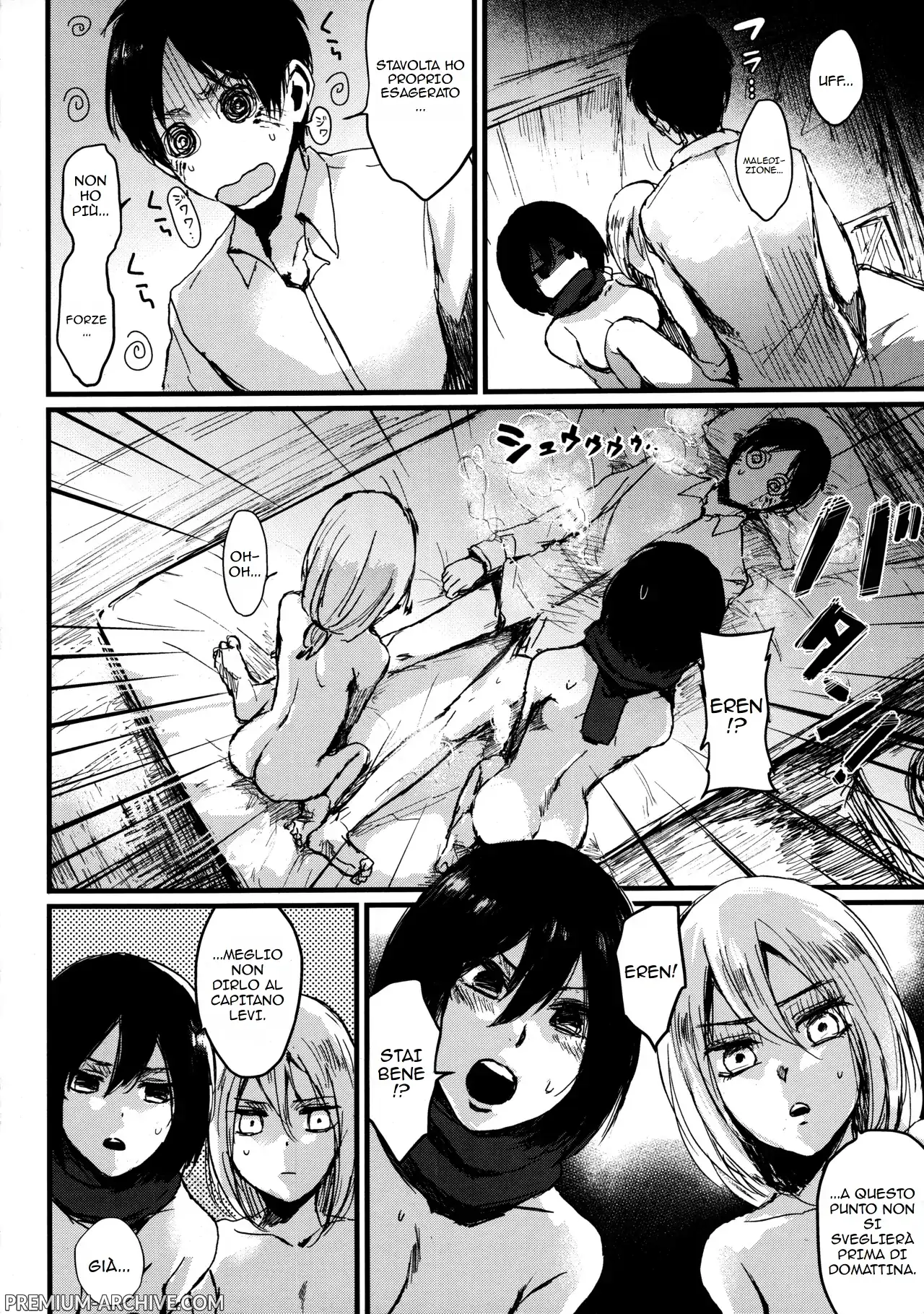 (C92) [plantain (Nichii)] ASSAULT ON YAMAGOYA harlem | Attacco al Rifugio (Shingeki no Kyojin) [Italian] 23eme image