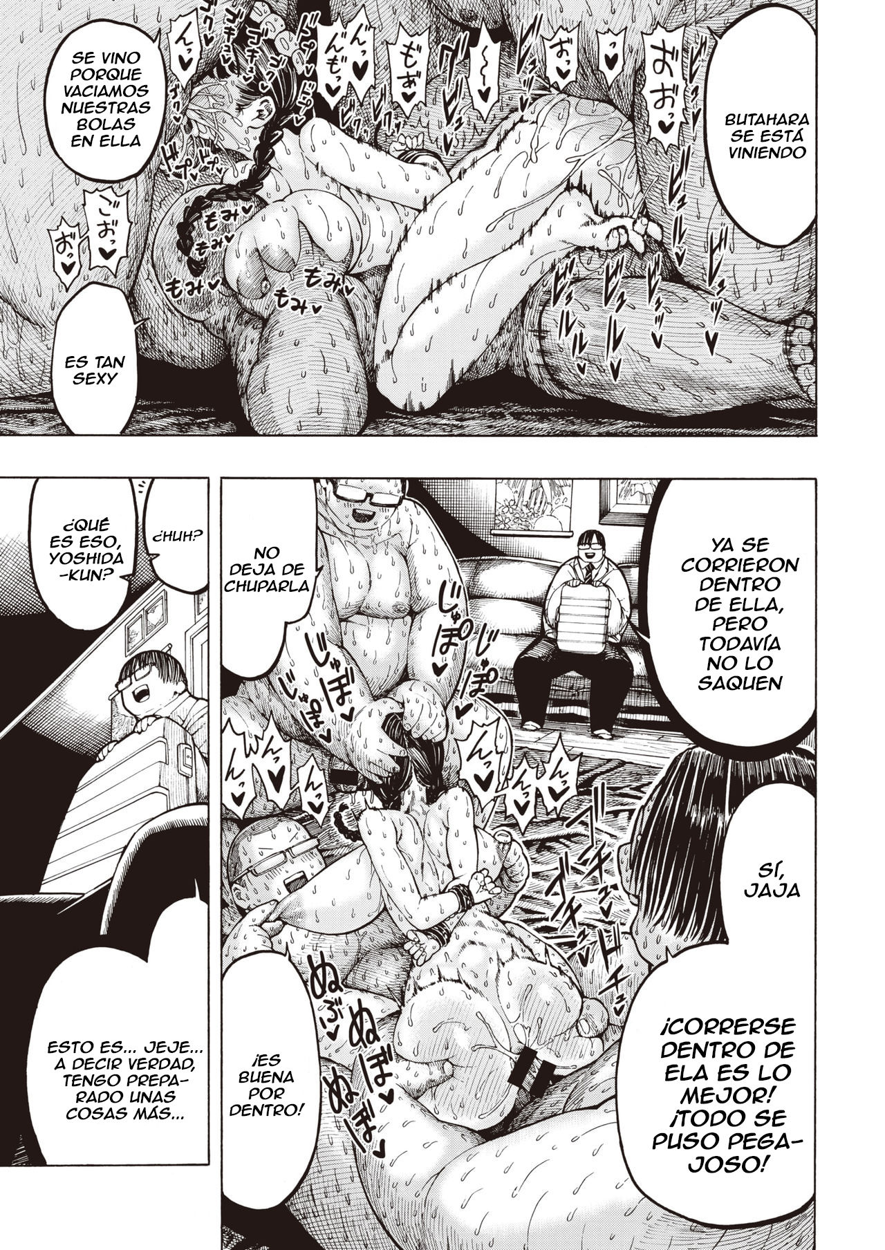 [Hirune] Buta to Present | Pig And Gift (COMIC Kairakuten 2020-04) [Spanish] [Lanerte] [Digital] image number 20