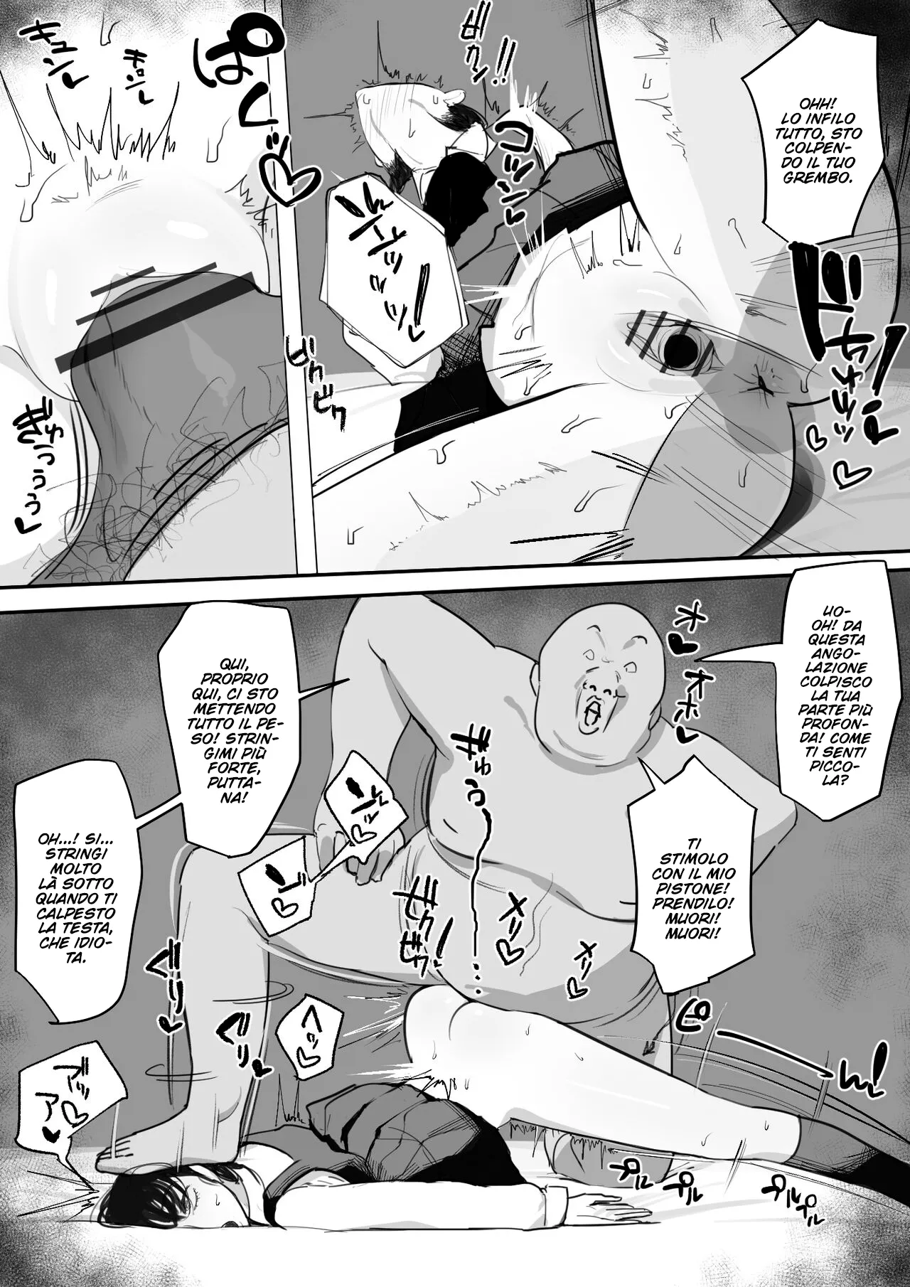 [giga] Debu Kyoushi to Nikutai Kankei o Motsu Mitaka Asa | Mitaka e L' Insegnante Obeso (Chainsaw Man) [Italian] image number 7