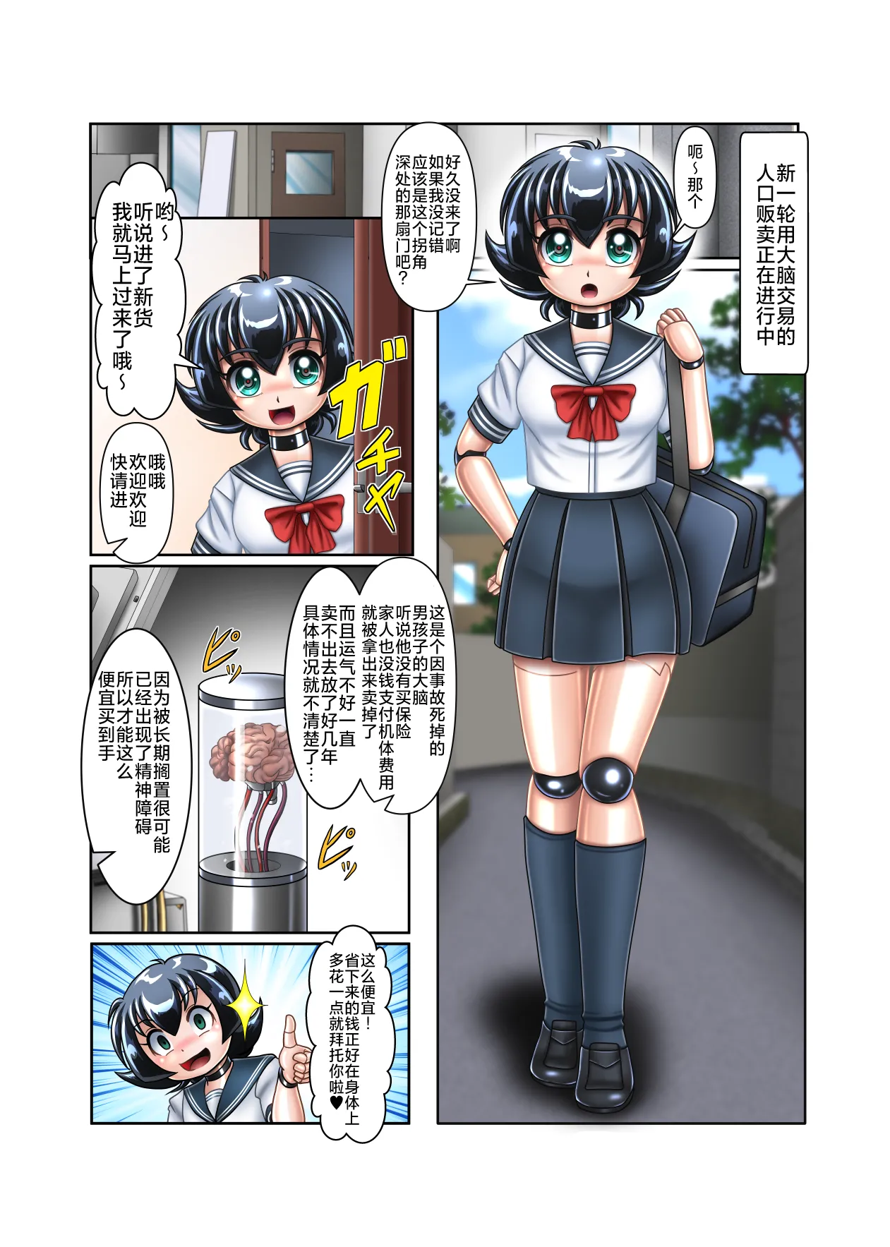 [Cyber F]DS的大脑会做变成少女的梦吗[Chinese][垃姬兔个人汉化] [Digital] 图片编号 3