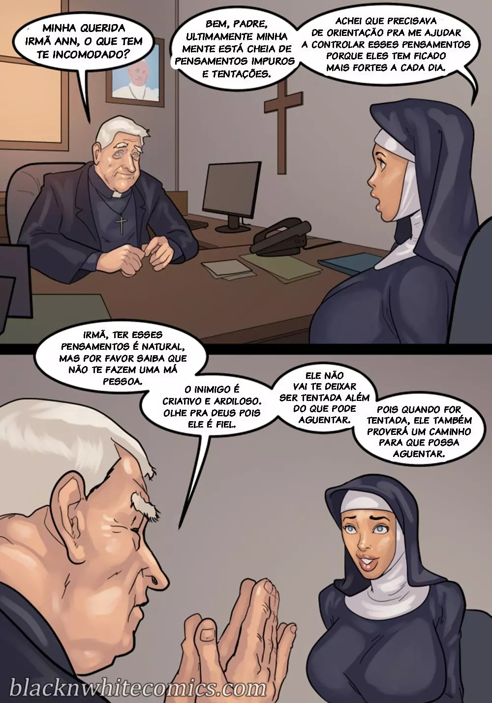 [BlacknWhite (Yair)] Black Devotion [PT-BR] image number 6