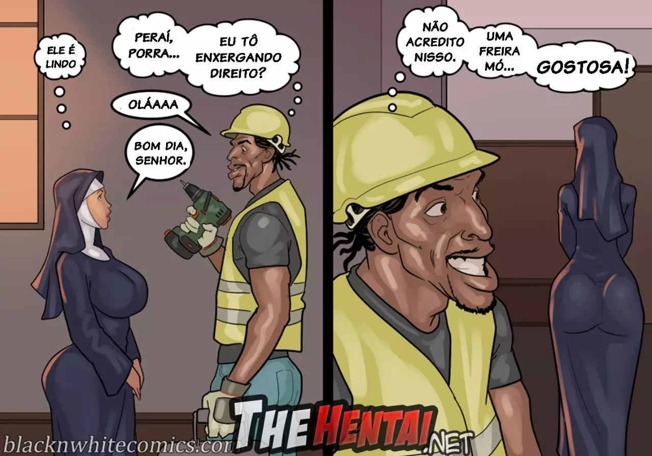 [BlacknWhite (Yair)] Black Devotion [PT-BR] image number 8