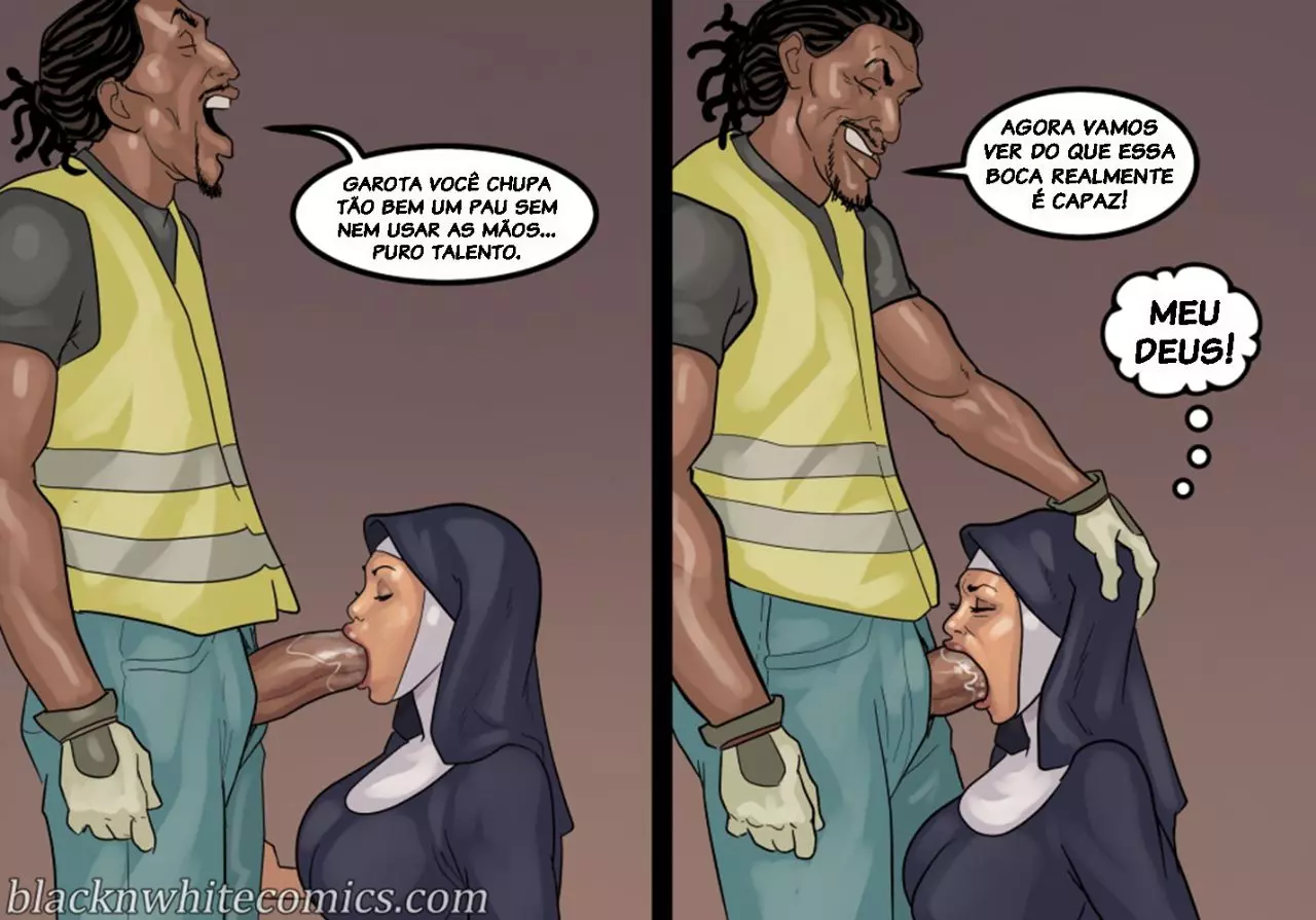 [BlacknWhite (Yair)] Black Devotion [PT-BR] image number 24