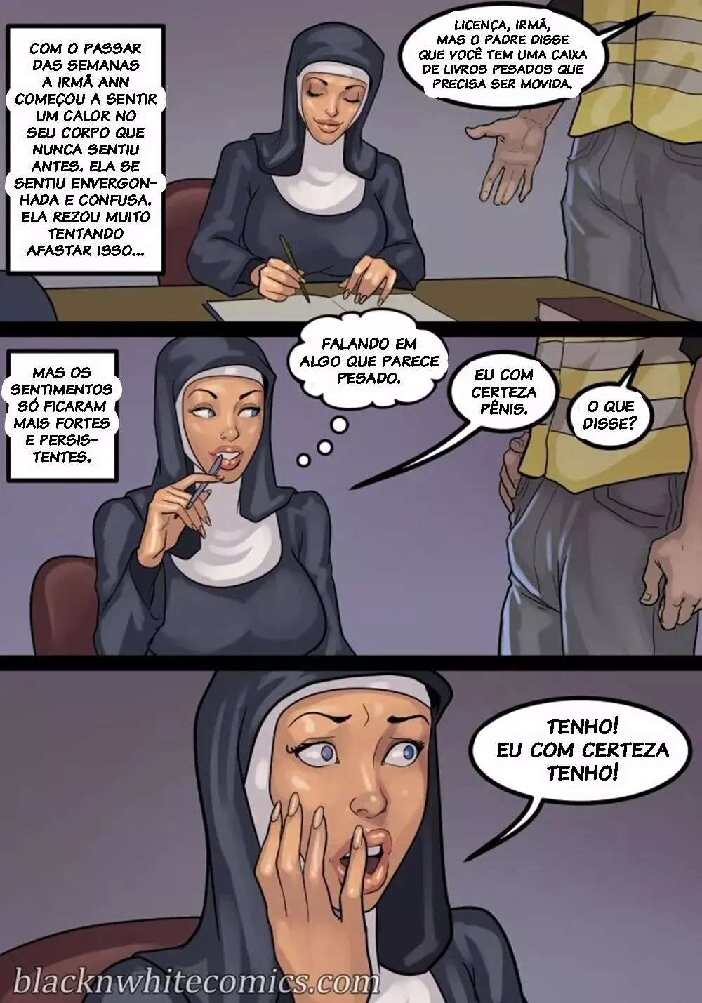 [BlacknWhite (Yair)] Black Devotion [PT-BR] image number 34