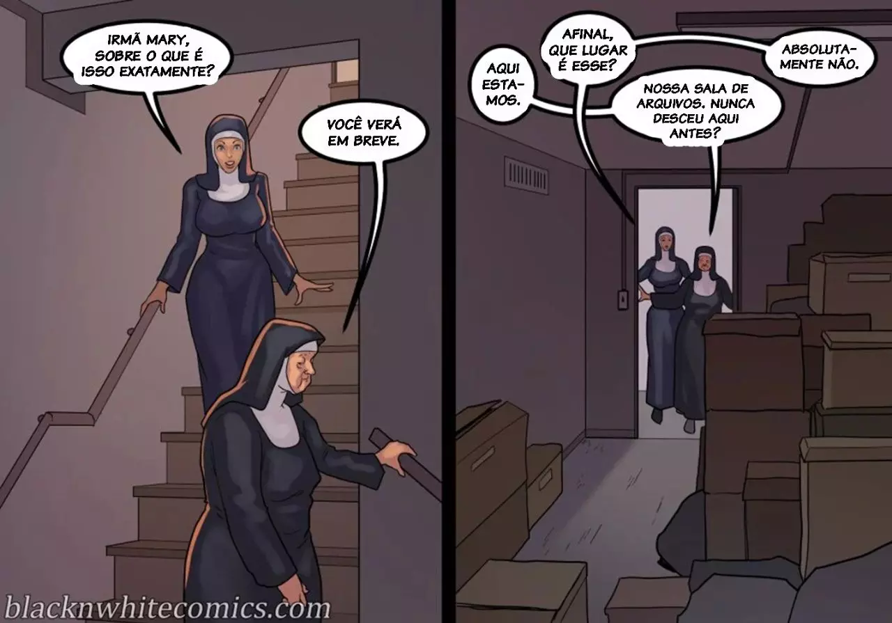 [BlacknWhite (Yair)] Black Devotion [PT-BR] image number 36