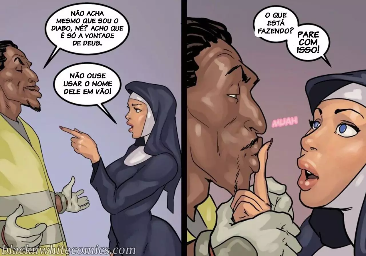 [BlacknWhite (Yair)] Black Devotion [PT-BR] image number 39