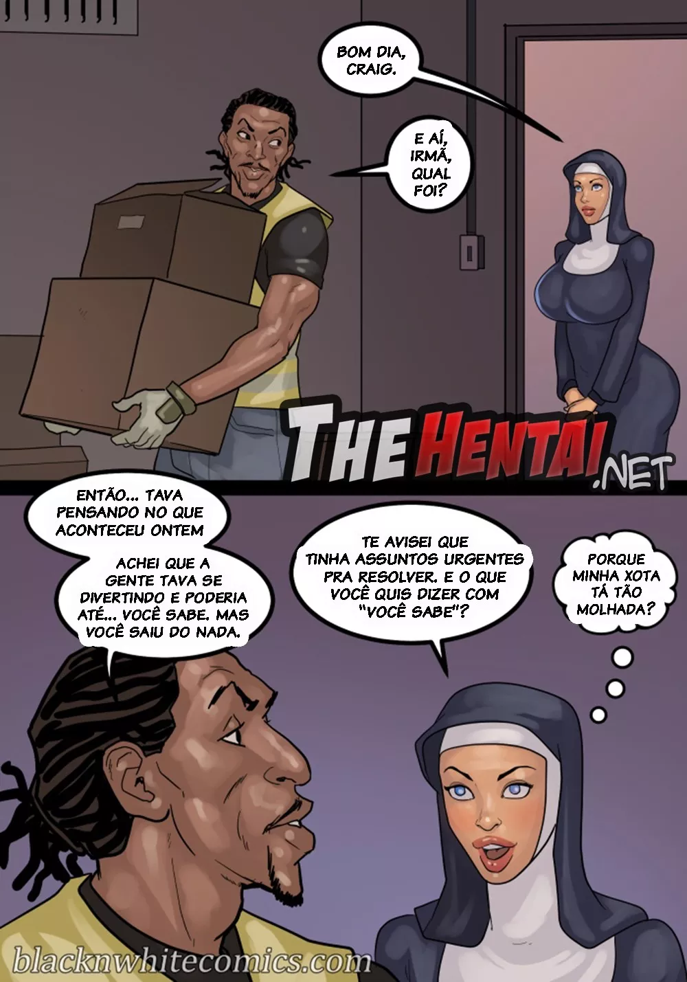 [BlacknWhite (Yair)] Black Devotion [PT-BR] image number 52