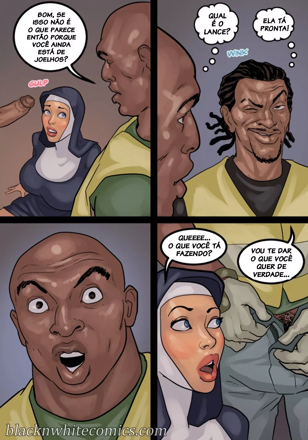 [BlacknWhite (Yair)] Black Devotion [PT-BR] image number 62