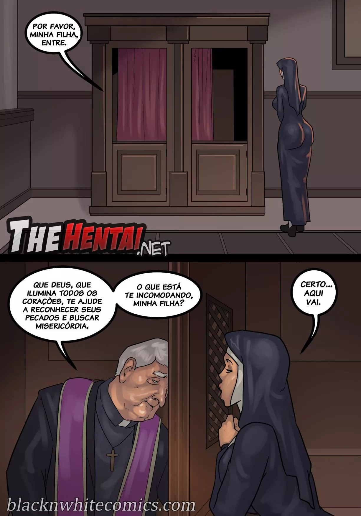 [BlacknWhite (Yair)] Black Devotion [PT-BR] image number 105