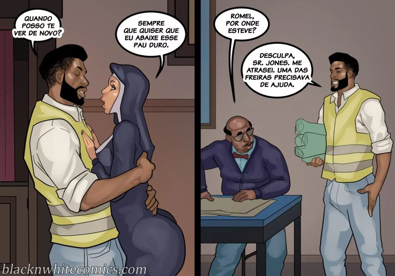 [BlacknWhite (Yair)] Black Devotion [PT-BR] image number 125