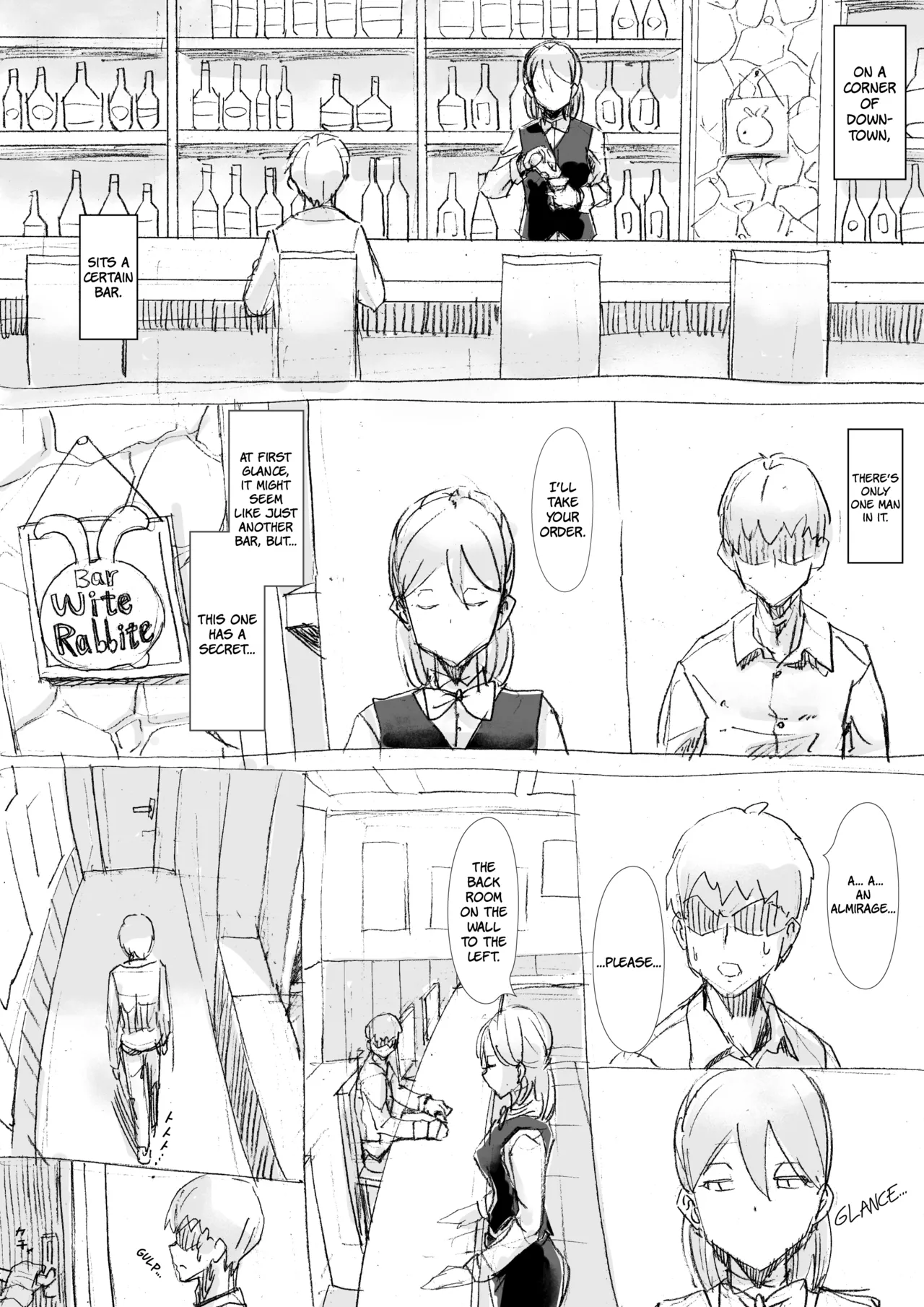 [Pikopiko Saber] Toaru Bar Nite... | At A Certain Bar... [English] [The People With No Name] image number 2