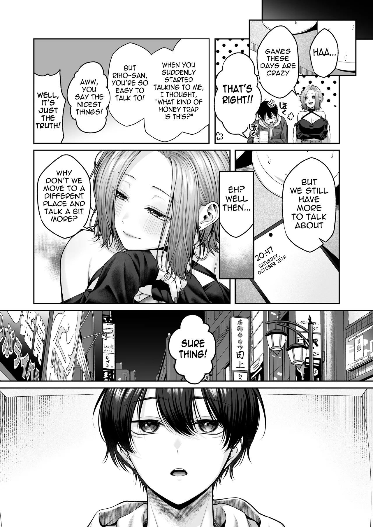 [YZ+ (Yuzuto Sen)] Nijigen Otaku-kun wa Gal Oppai de Kan Ochi Shasei | Otaku-kun is utterly defeated and cum hard thanks to the gyaru's boobs [Digital] [English] [meganekun_tl] image number 8