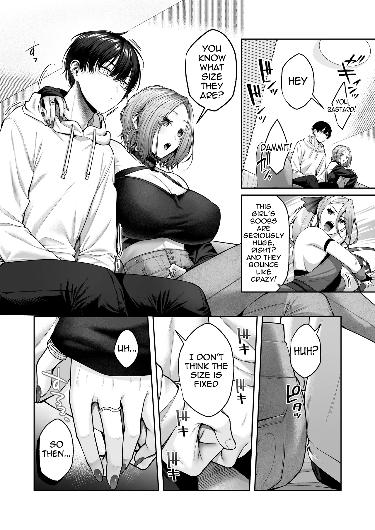 [YZ+ (Yuzuto Sen)] Nijigen Otaku-kun wa Gal Oppai de Kan Ochi Shasei | Otaku-kun is utterly defeated and cum hard thanks to the gyaru's boobs [Digital] [English] [meganekun_tl] image number 11