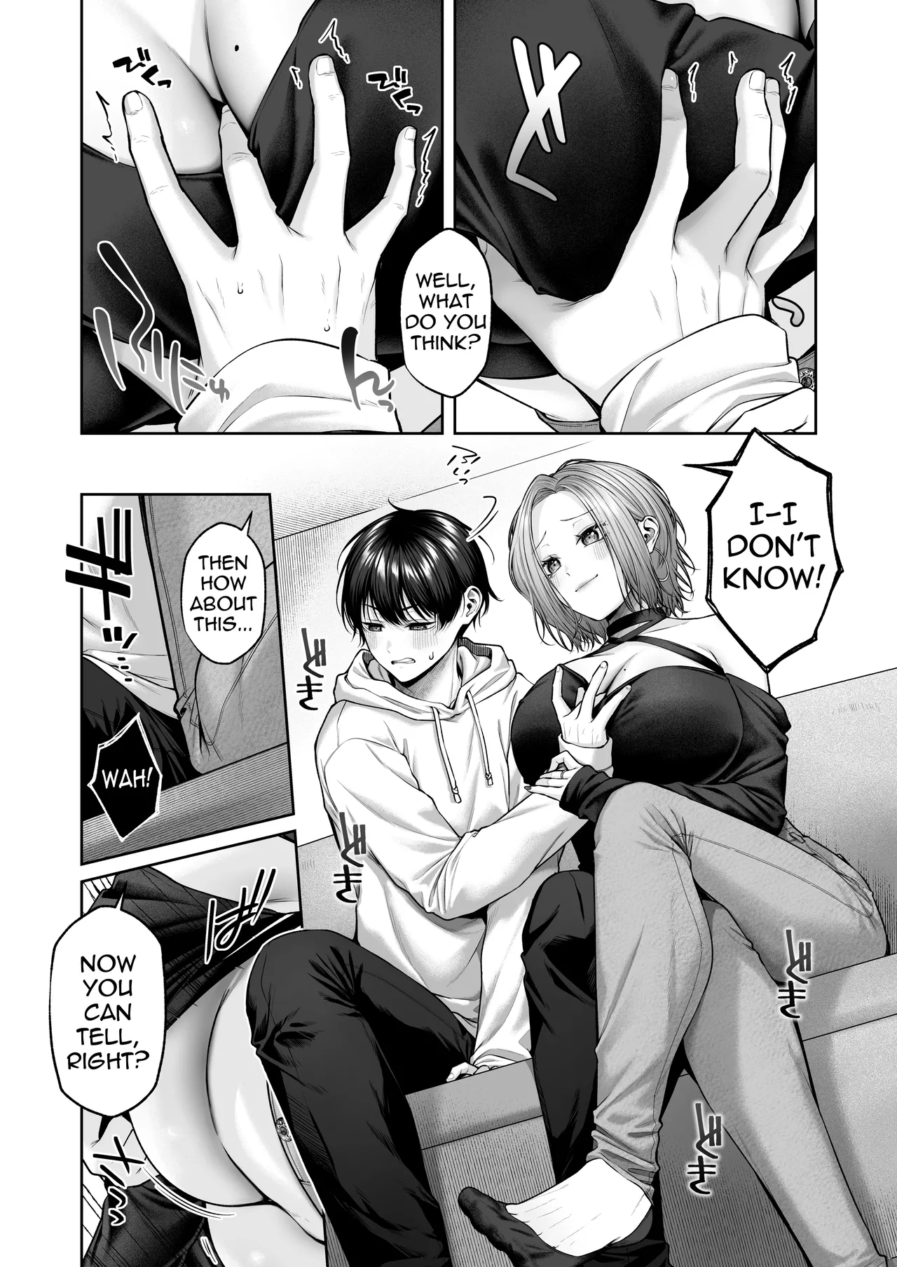 [YZ+ (Yuzuto Sen)] Nijigen Otaku-kun wa Gal Oppai de Kan Ochi Shasei | Otaku-kun is utterly defeated and cum hard thanks to the gyaru's boobs [Digital] [English] [meganekun_tl] image number 13