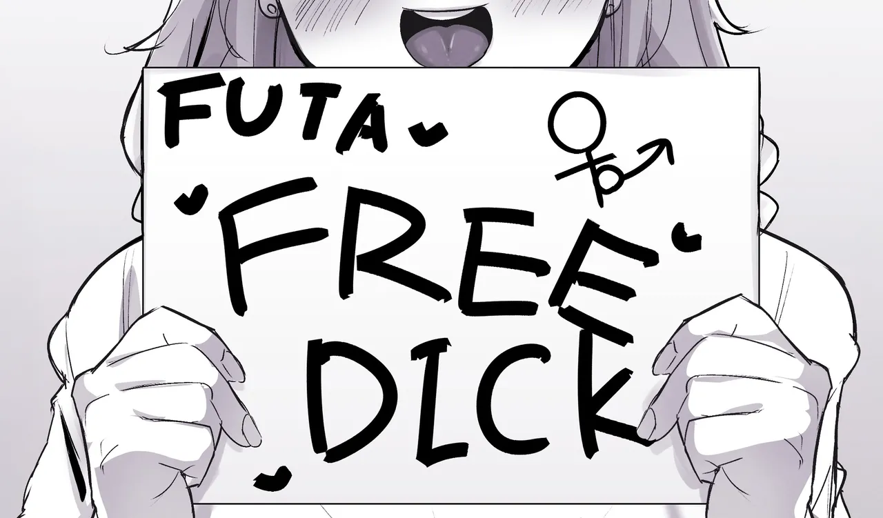 [Sella] Futanari Kaiwai No Free Chinpo [English] [Decensored] image number 1