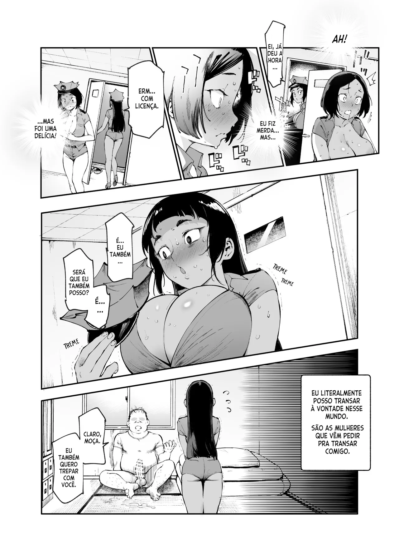 [Nyuu Koubou (Suruga Kreuz)] Teisou Gyakuten & Chuunen Saoyaku Oji Gekimote Sekai EX [Portuguese] image number 24