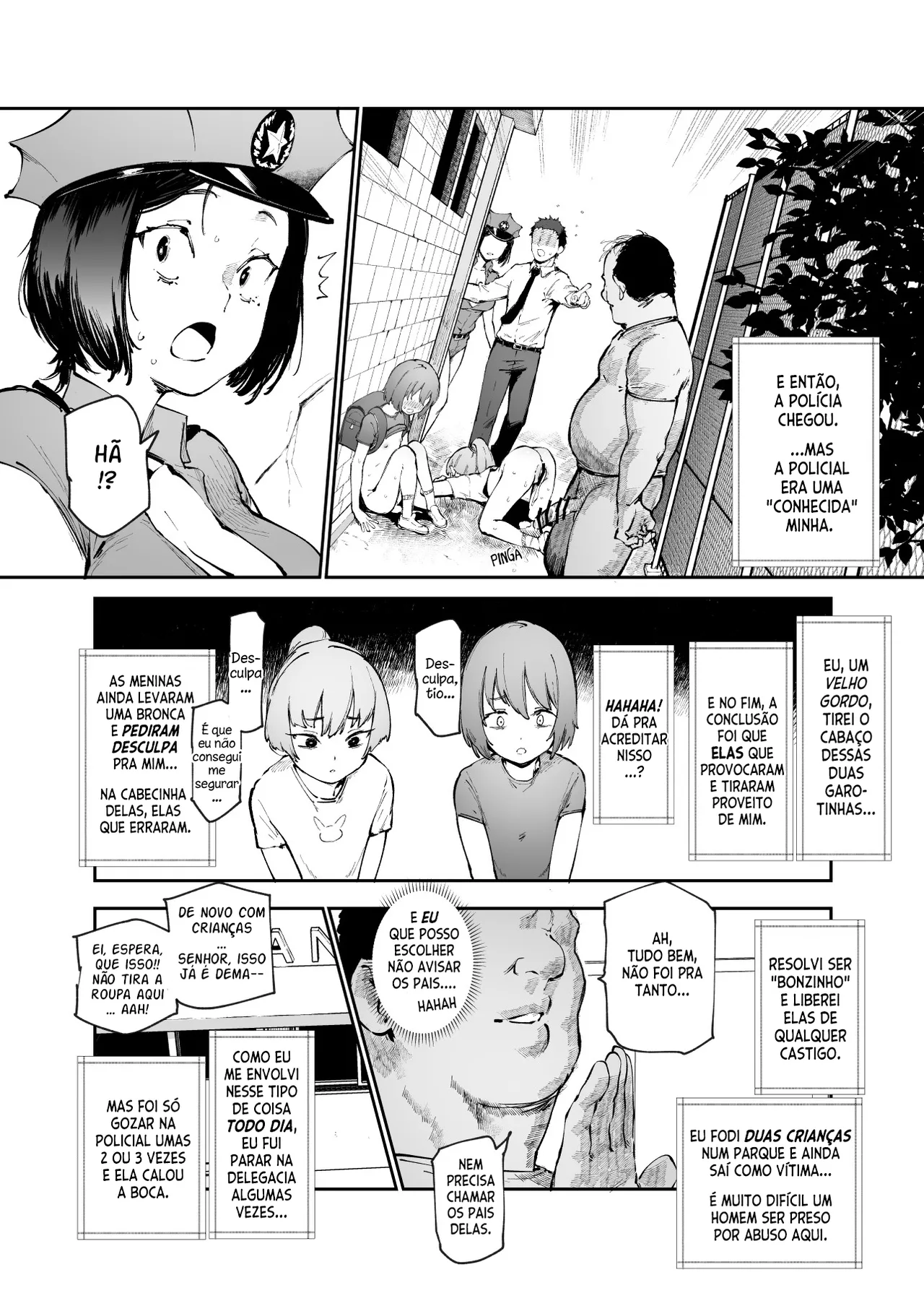 [Nyuu Koubou (Suruga Kreuz)] Teisou Gyakuten & Chuunen Saoyaku Oji Gekimote Sekai EX [Portuguese] image number 47