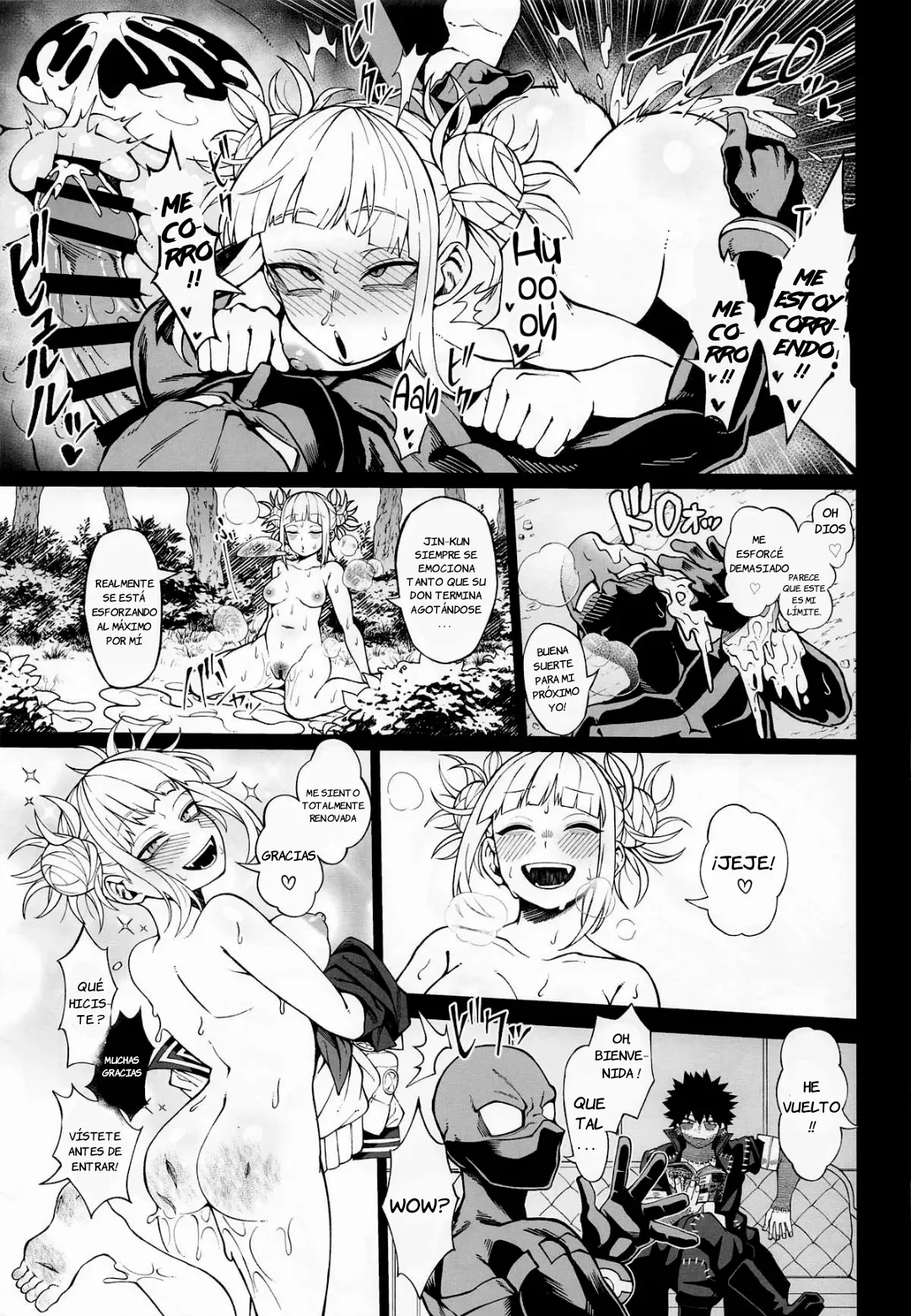 (C105) [cobalt green (Kobaji)] IF to Mousou Fantasia｜IF y Delirio Fantasía (Boku no Hero Academia) [Spanish] [JFairy Traslate] image number 12