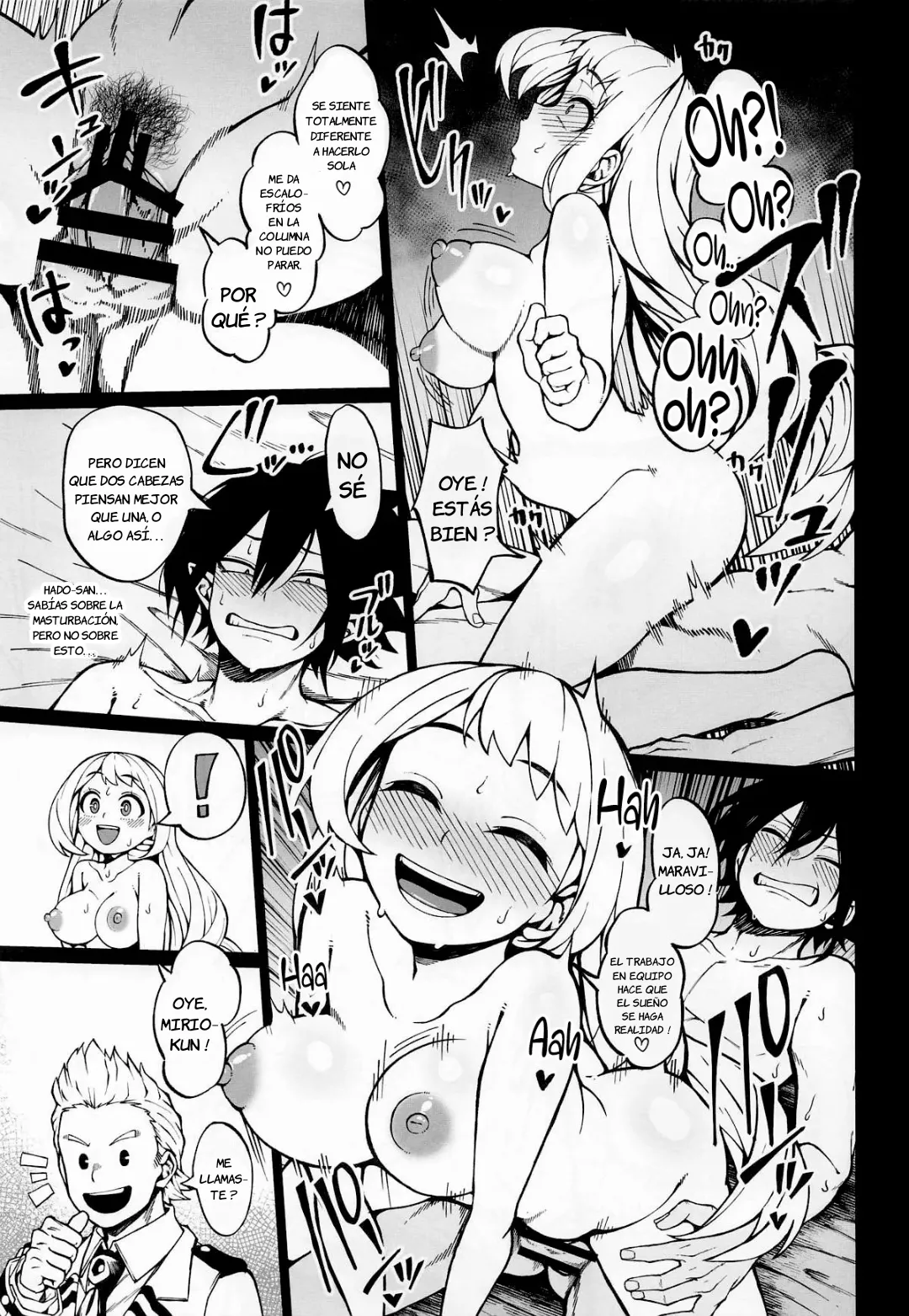 (C105) [cobalt green (Kobaji)] IF to Mousou Fantasia｜IF y Delirio Fantasía (Boku no Hero Academia) [Spanish] [JFairy Traslate] image number 14