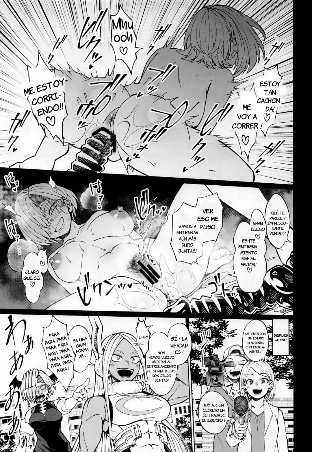 (C105) [cobalt green (Kobaji)] IF to Mousou Fantasia｜IF y Delirio Fantasía (Boku no Hero Academia) [Spanish] [JFairy Traslate] image number 26