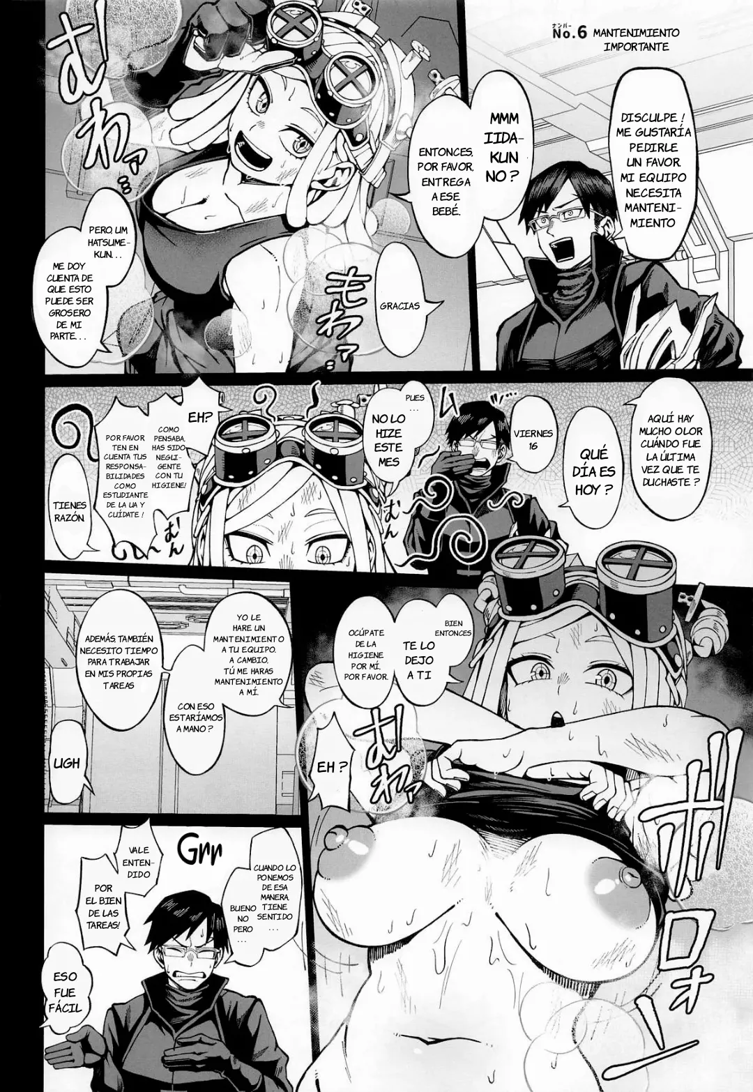 (C105) [cobalt green (Kobaji)] IF to Mousou Fantasia｜IF y Delirio Fantasía (Boku no Hero Academia) [Spanish] [JFairy Traslate] image number 27