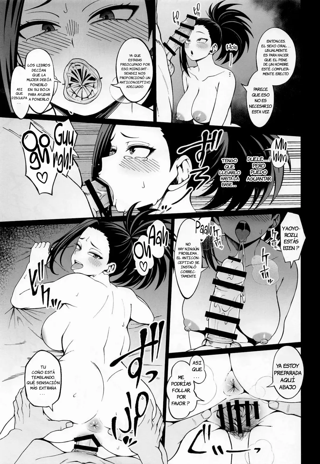 (C105) [cobalt green (Kobaji)] IF to Mousou Fantasia｜IF y Delirio Fantasía (Boku no Hero Academia) [Spanish] [JFairy Traslate] image number 32