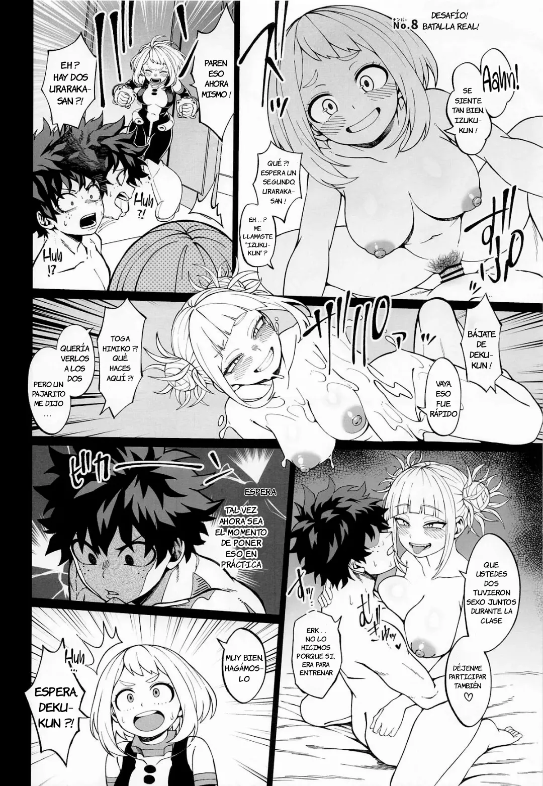 (C105) [cobalt green (Kobaji)] IF to Mousou Fantasia｜IF y Delirio Fantasía (Boku no Hero Academia) [Spanish] [JFairy Traslate] image number 35