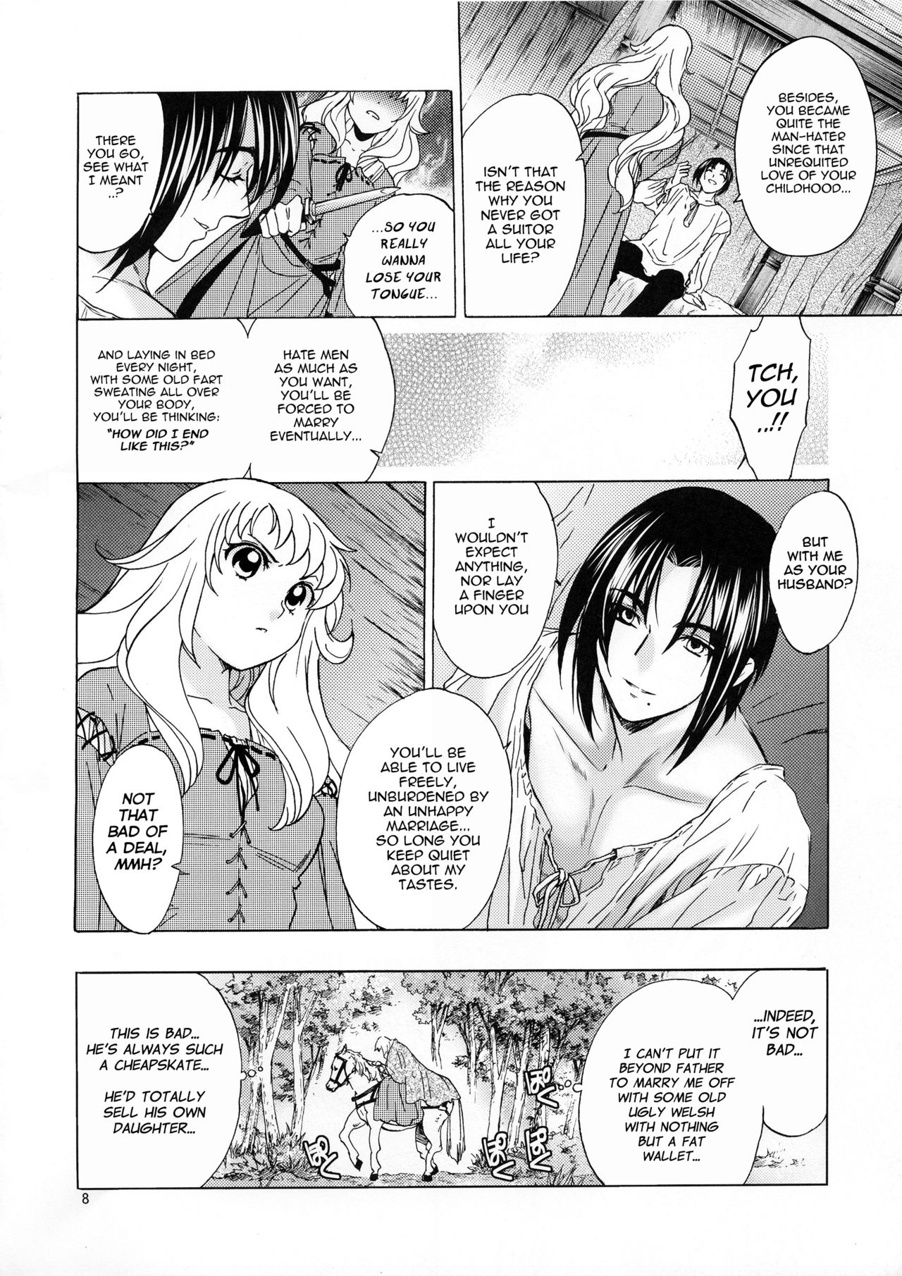 [Toko-ya (HEIZO, Kitoen)] Saint Foire Festival/eve Evelyn:1 [English] {Mant} image number 7