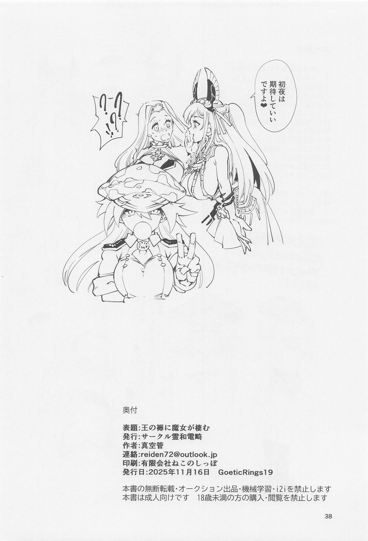 [霊和電畸 (真空管)] 王の褥に魔女が棲む (メギド72) 37eme image