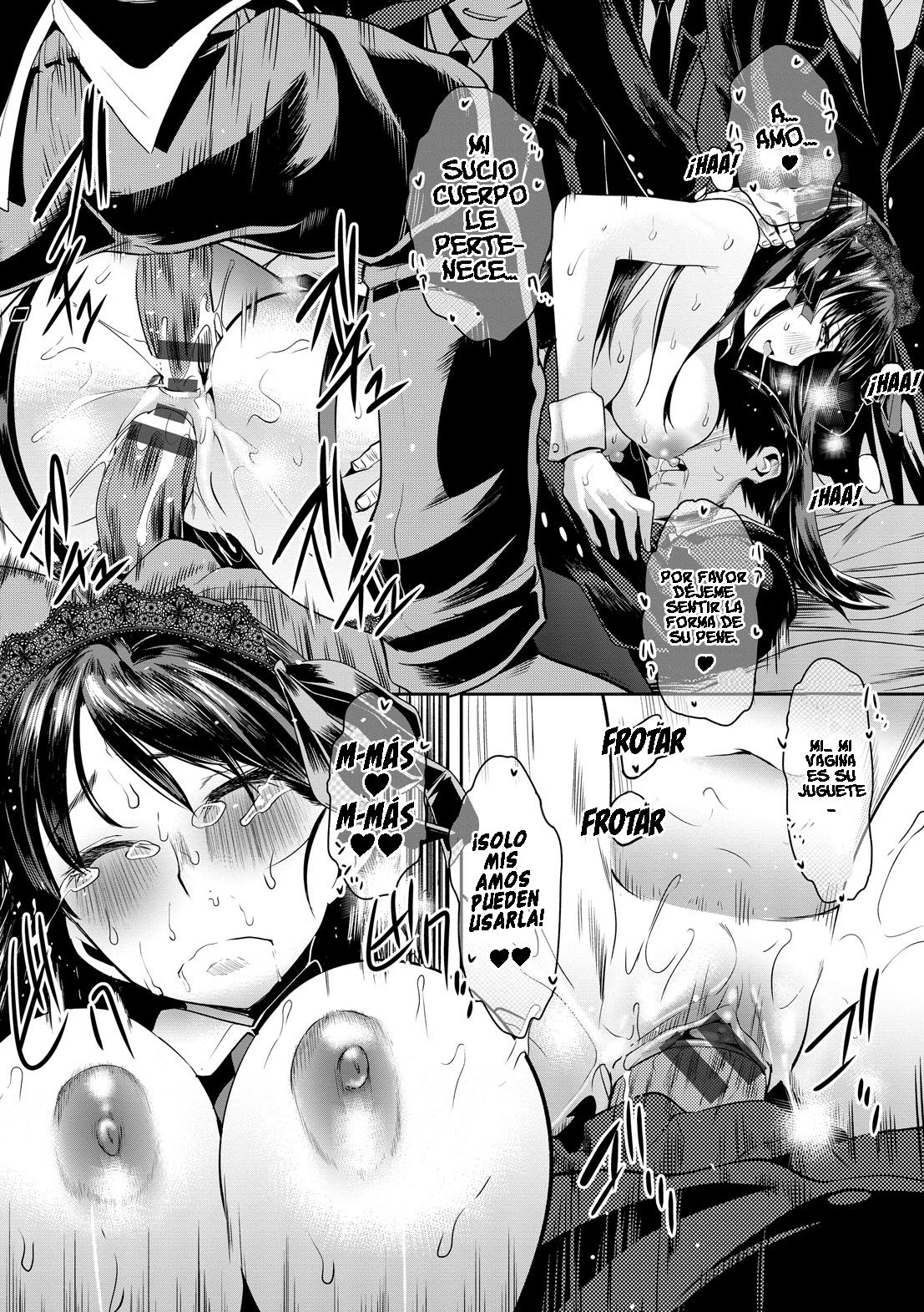 [Maki Daikichi] Gochuumon wa Manko desu ka? (Mesu no Tadashii Haramasekata) [Spanish] [Vanilla Sweet Scans] [Digital] image number 20