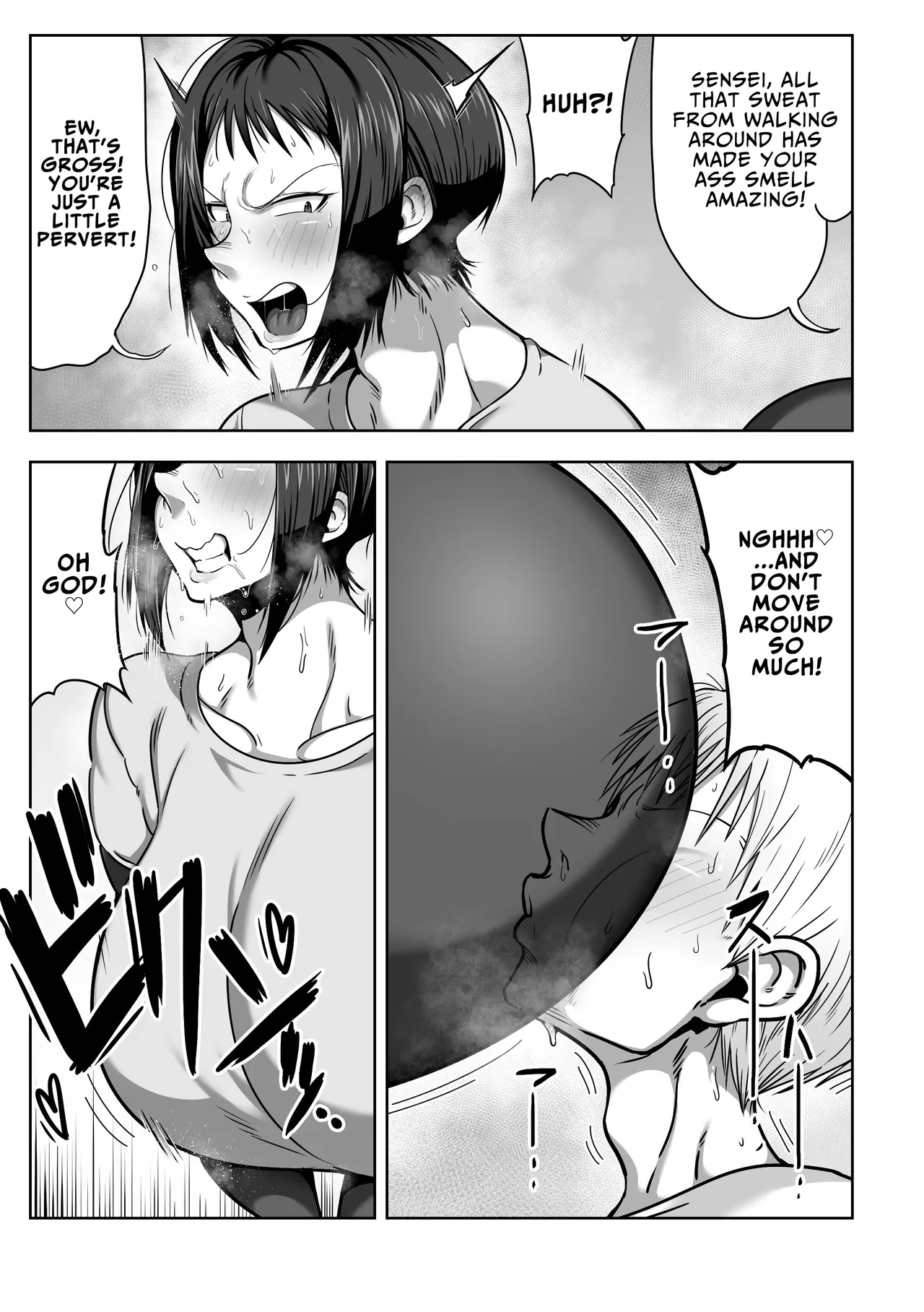 [Cranky-ya (Cranky)] Dekashiri Sensei ~Akogare no Sensei no Kyojiri o Yamagoya de Hitorijime suru Hanashi | Fat Ass Teacher ~The Story Of How I Made My Teacher With The Fat Ass I'm Crazy About All To Myself In A Mountain Shack~ [English] [JIGECCHI] imagen número 13