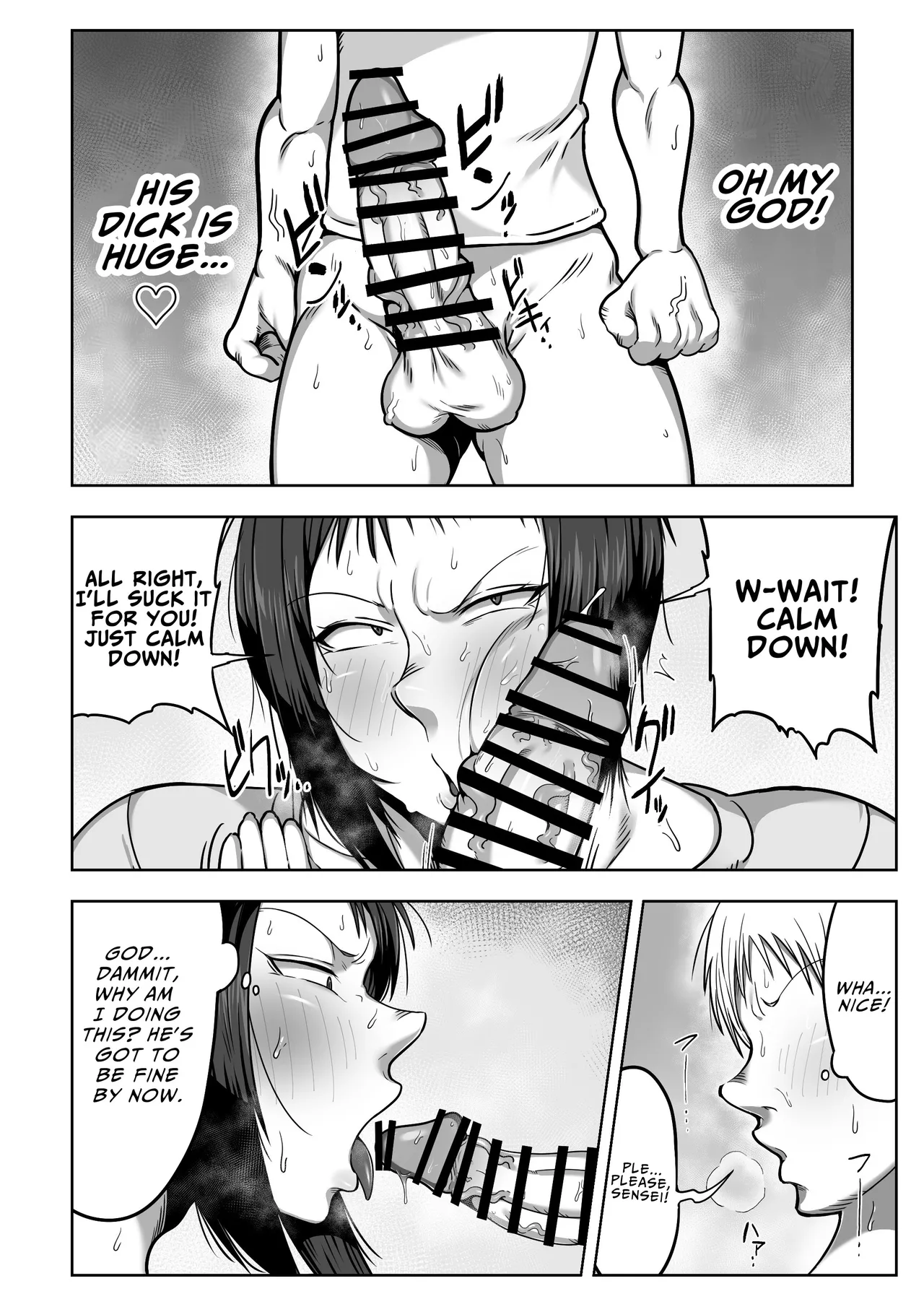 [Cranky-ya (Cranky)] Dekashiri Sensei ~Akogare no Sensei no Kyojiri o Yamagoya de Hitorijime suru Hanashi | Fat Ass Teacher ~The Story Of How I Made My Teacher With The Fat Ass I'm Crazy About All To Myself In A Mountain Shack~ [English] [JIGECCHI] imagen número 16