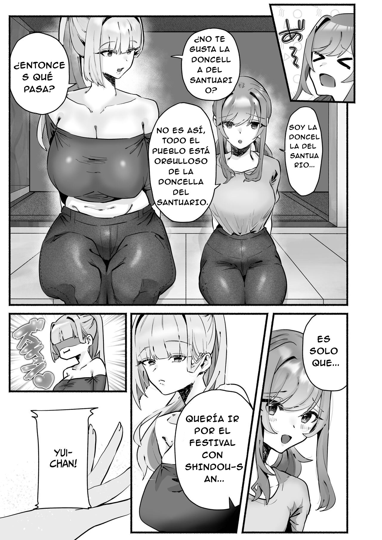 [Shafutsutei Shoudoku (Byakudan)] Inshuu no Aru Mura nite Watashi wa Koi o Shimashita｜Me Enamoré en un Pueblo con Costumbres Lascivas [Spanish] [Casita Leswin] [Digital] imagen número 19