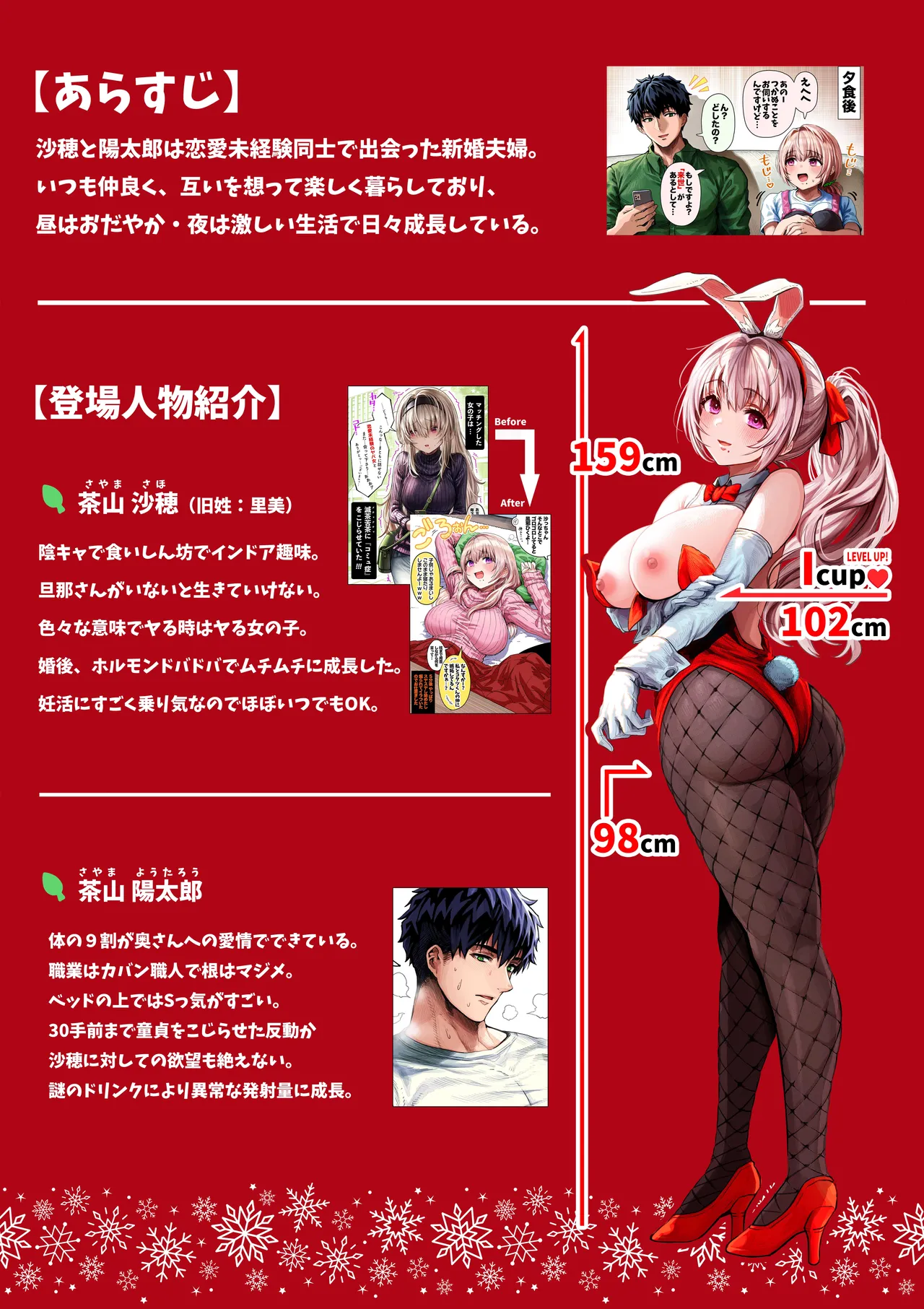 [Gibachan] 夫婦ノ夜 メリクリ編〜お茶目な奥さんと過ごす聖シコノ夜〜 画像番号 3