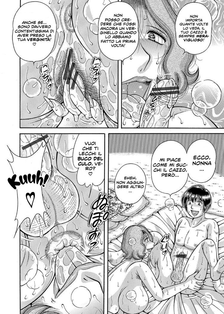 [Umino Sachi] Sansedai Soukan ~Boku to Kaa-san to Obaa-chan~ | Amore Proibito! Cap.1-2 [Italian] [Hentai Fantasy] Bildnummer 9