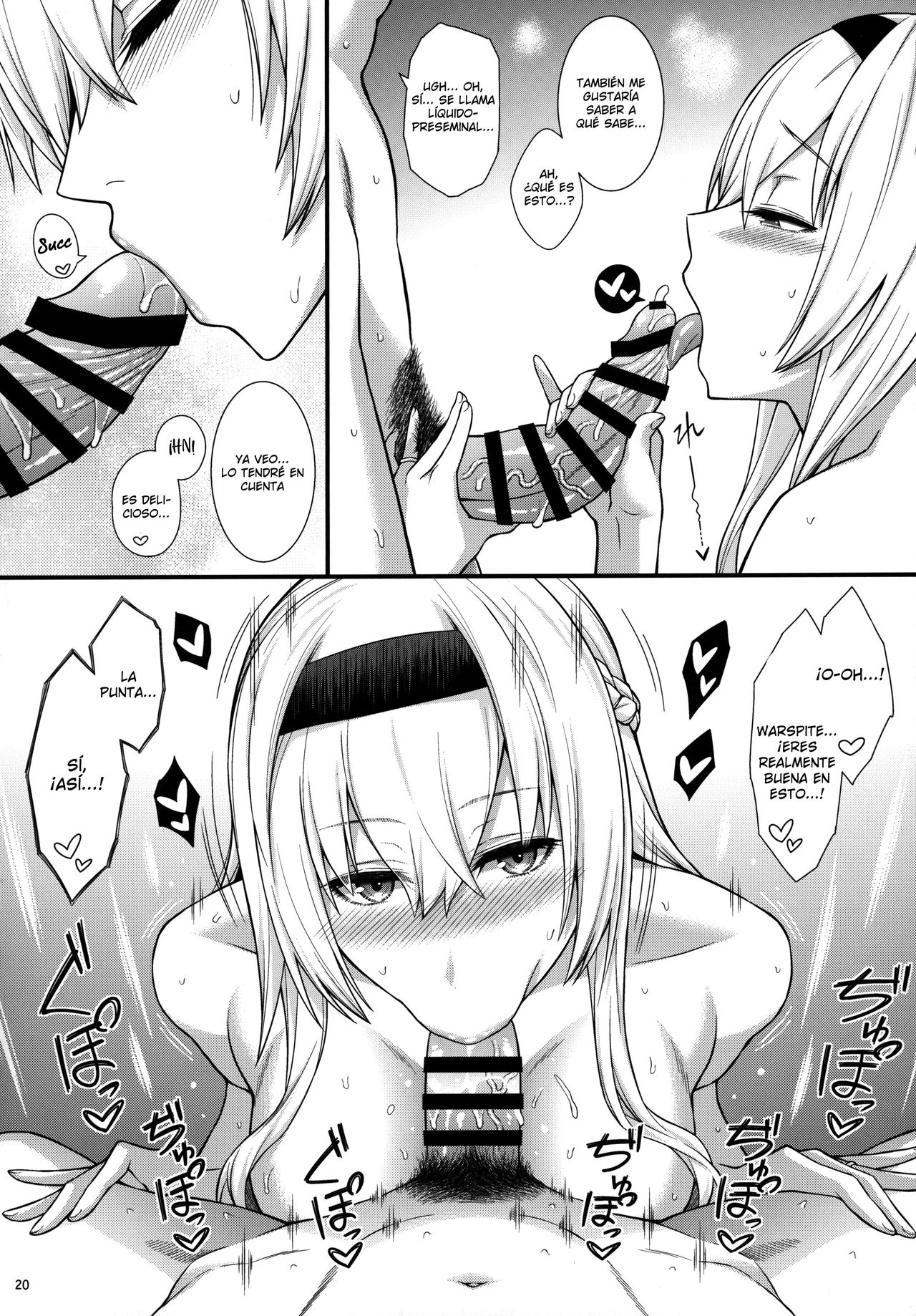 [Umi Neuron] Guerra-Sama Wa Seiyoku Ga Tsuyoi. - Su Majestad Warspite tiene un fuerte deseo sexual (Español) imagen número 21